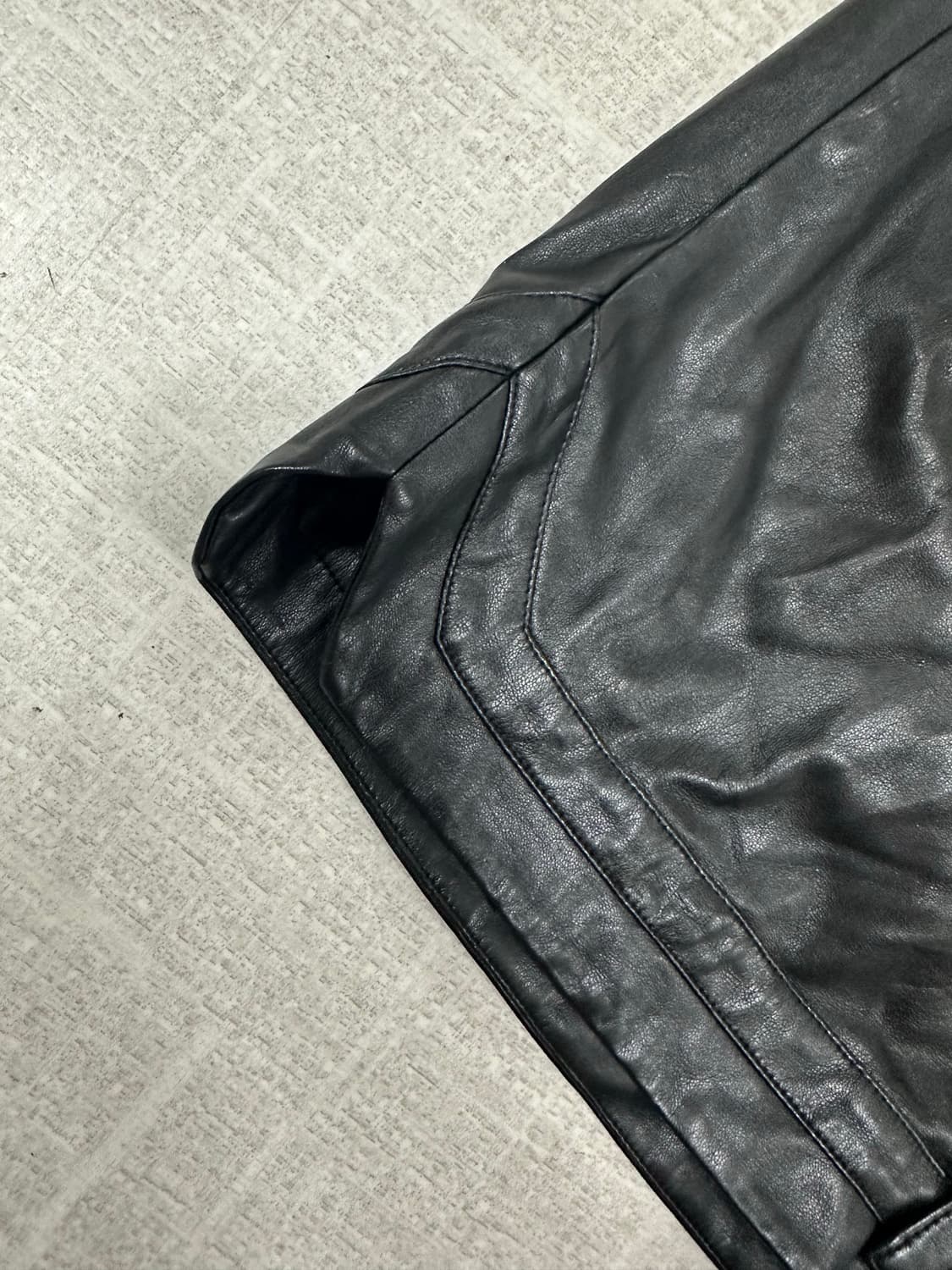 GALLIANO LANDOR 인조가죽 밴딩 팬츠 상품이미지7