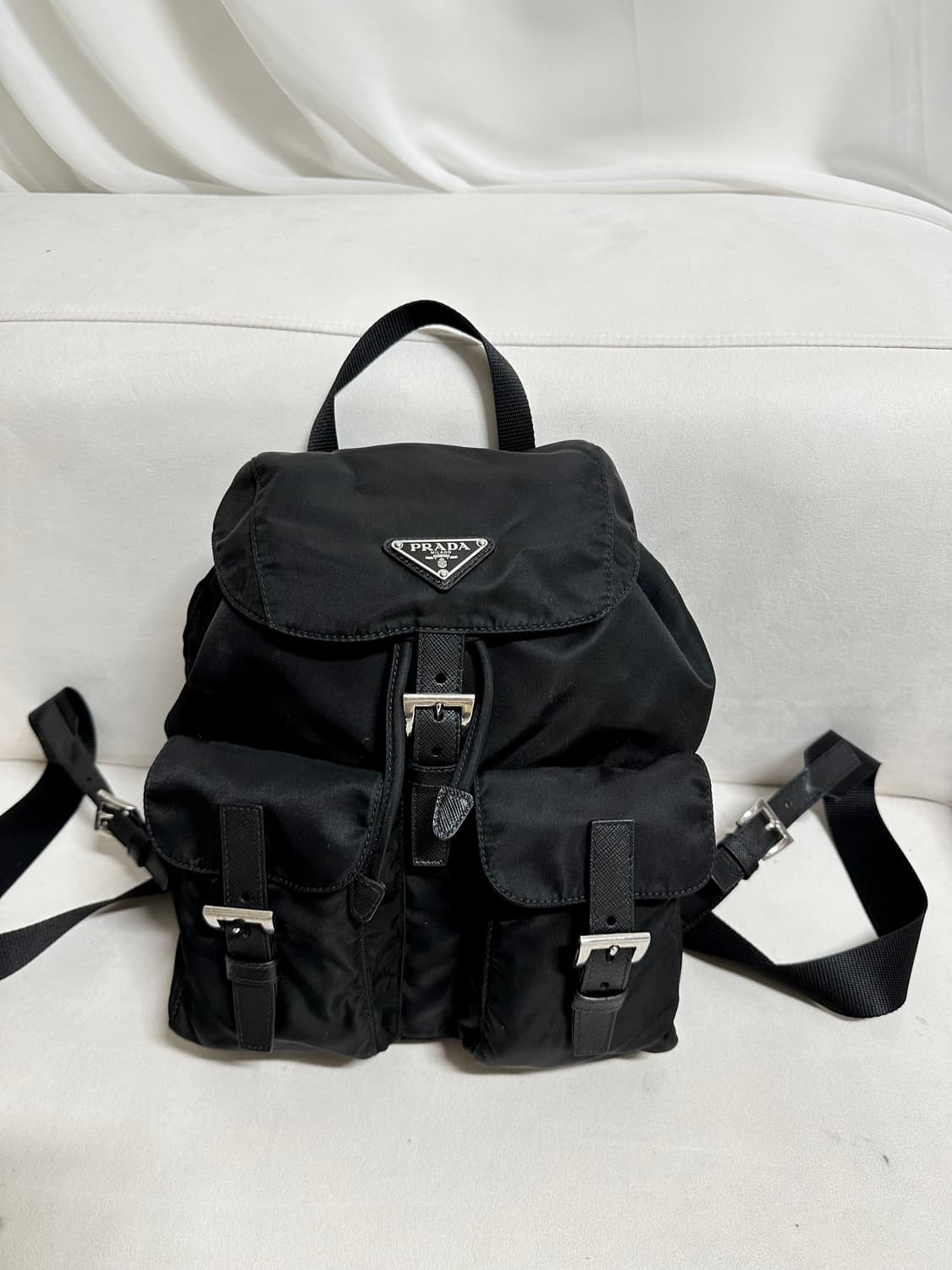 [A+ 정품] 프라다 백팩 스몰 신형 1bz677 상품이미지2