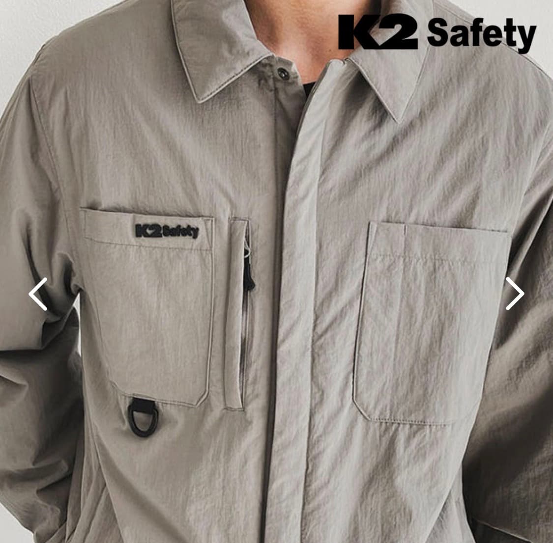 K2 세이프티 캐주얼 셔츠 자켓 슬림 점퍼 다운 패딩 팝니다! 상품이미지2