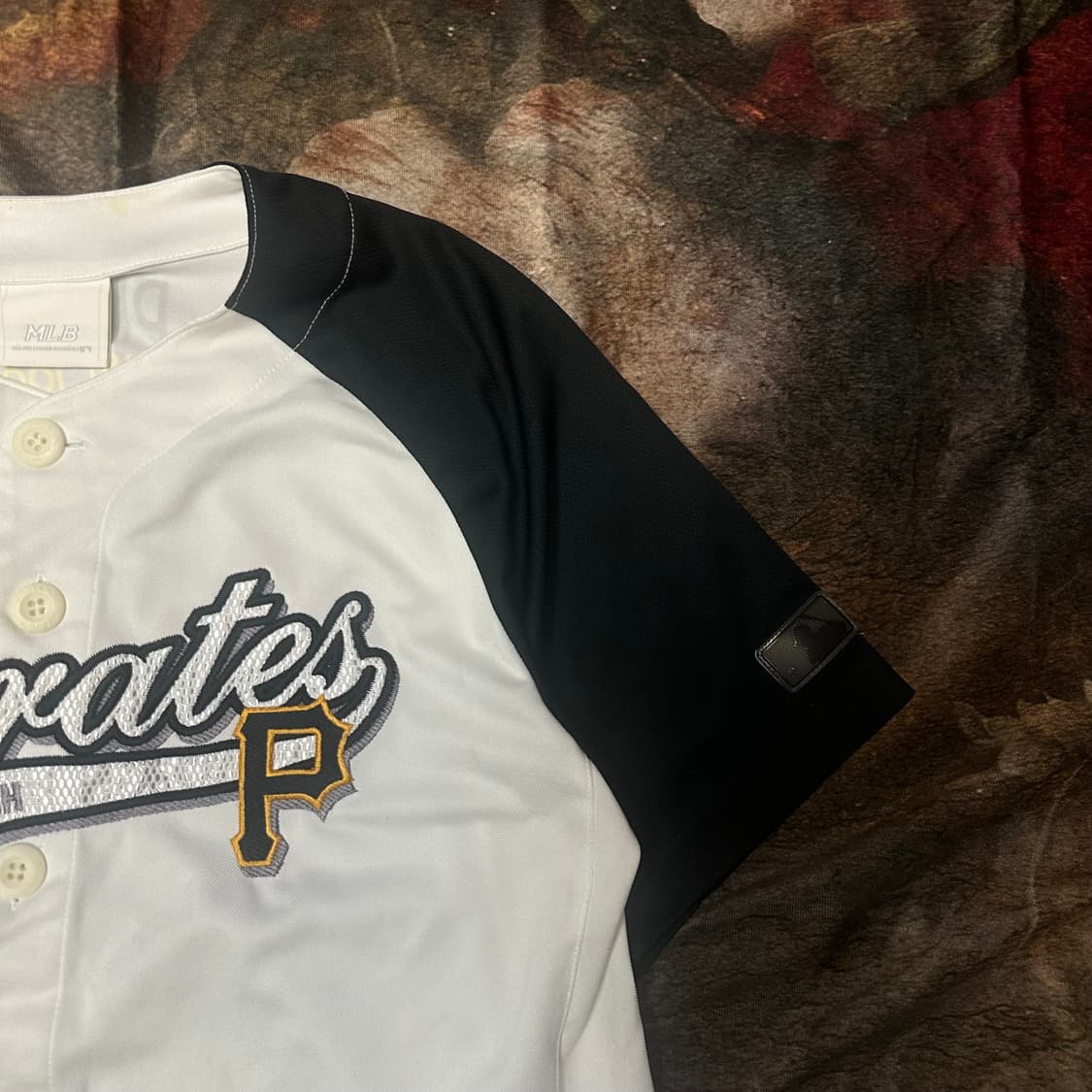 MLB 빈티지 PIRATERS 베이스볼화이트셔츠 100 상품이미지2