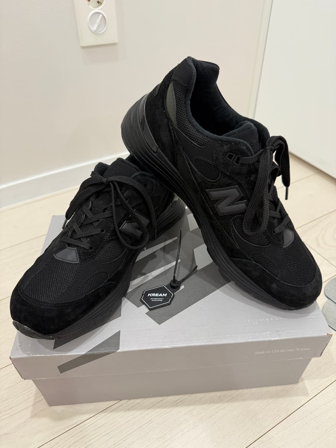 뉴발란스 992 블랙 280(새상품) 상품이미지2