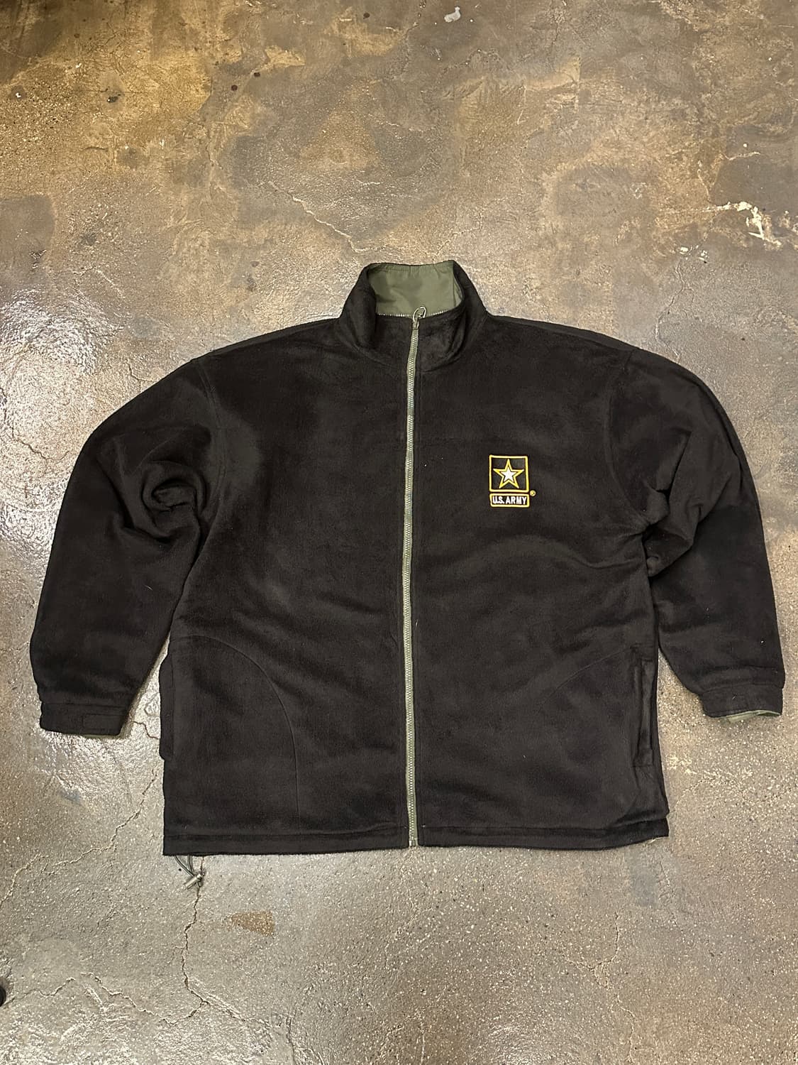 U.S.ARMY 플리스 리버시블 자켓 XL 상품이미지6