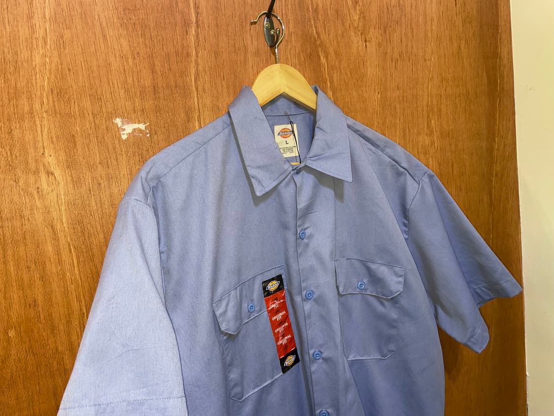 (L) Dickies 디키즈 반팔 워크 셔츠 상품이미지2