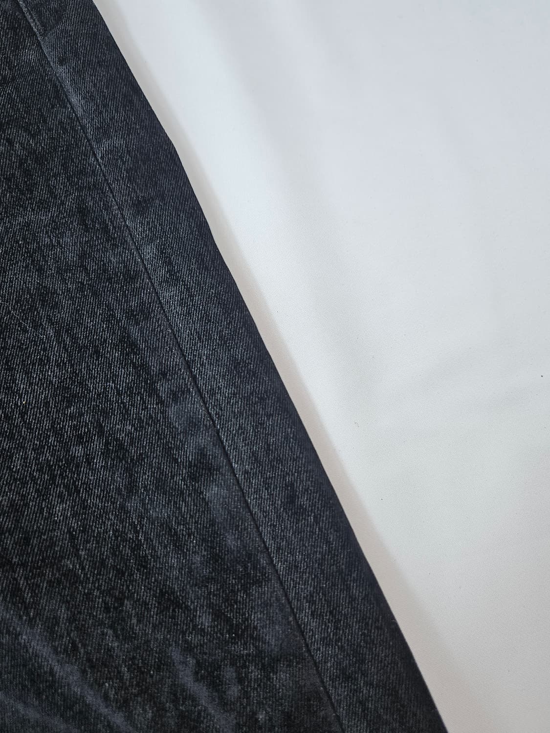 자라 ZARA 옴므 워싱 스웨이드 흑청 진 숏팬츠 하프 데님 28 상품이미지2