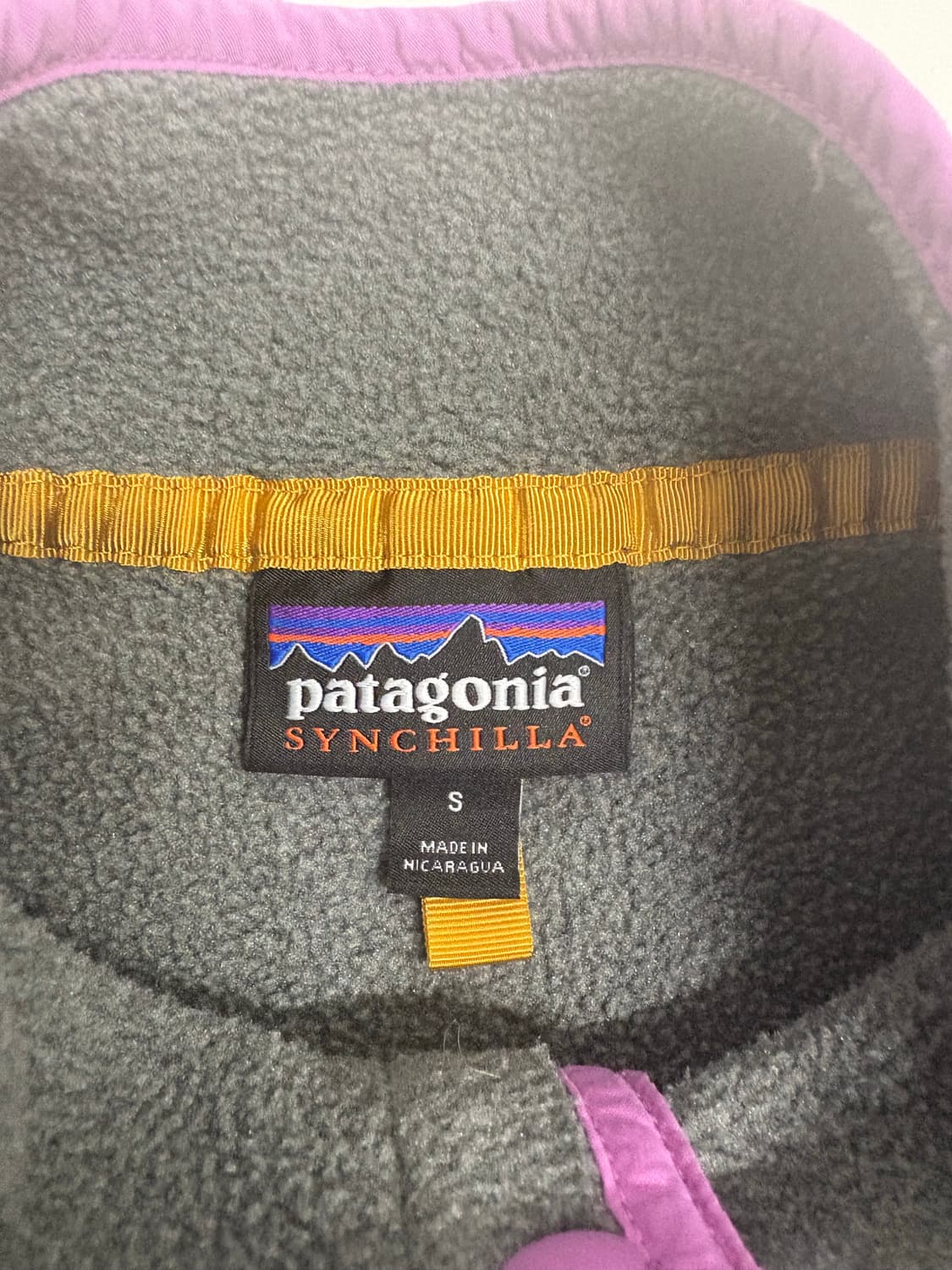 빈티지 파타고니아 신칠라 스냅티 그레이 우먼즈 S 상품이미지3