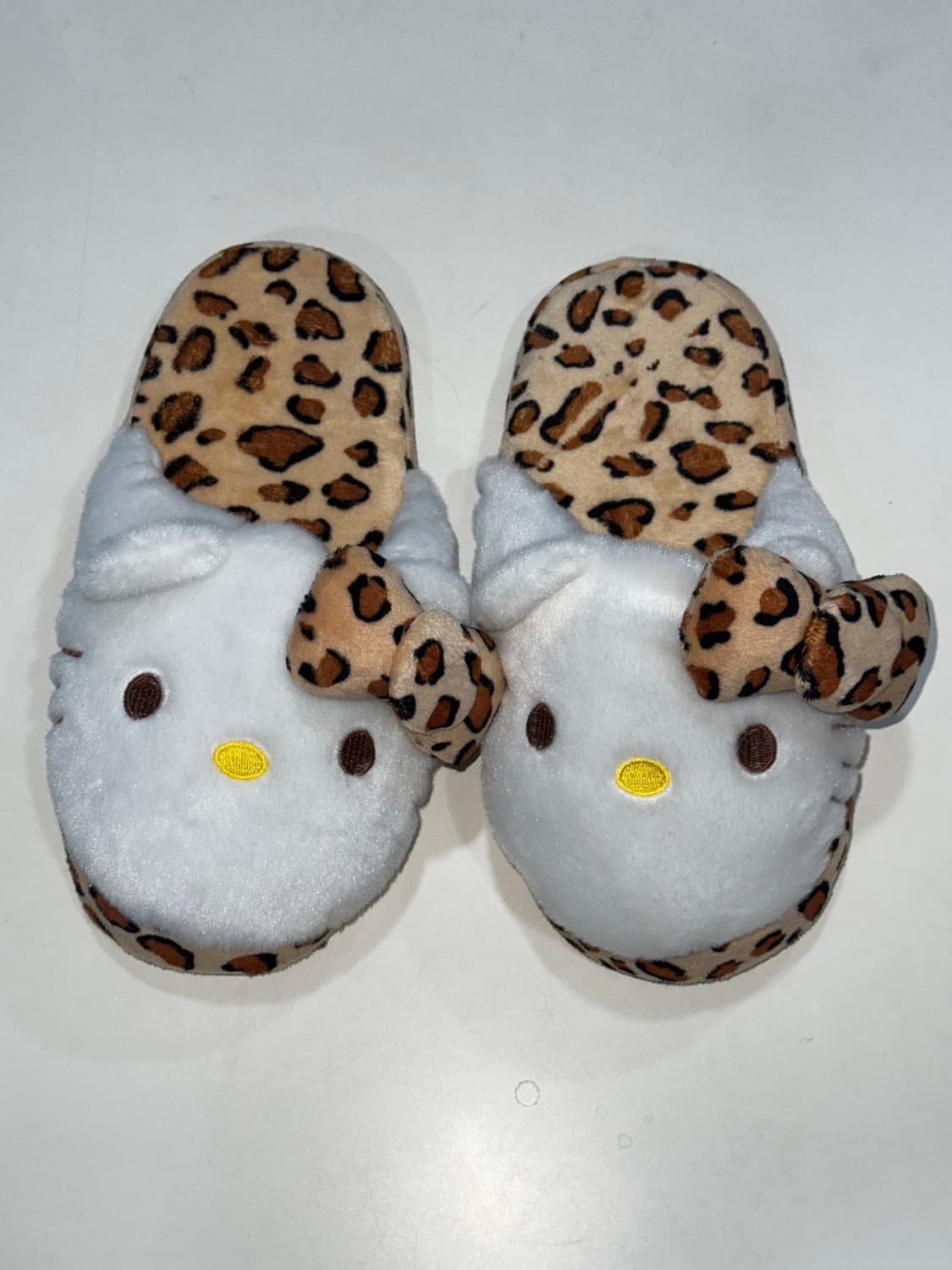 헬로키티 갸루 호피 슬리퍼 여성 실내화  상품이미지4