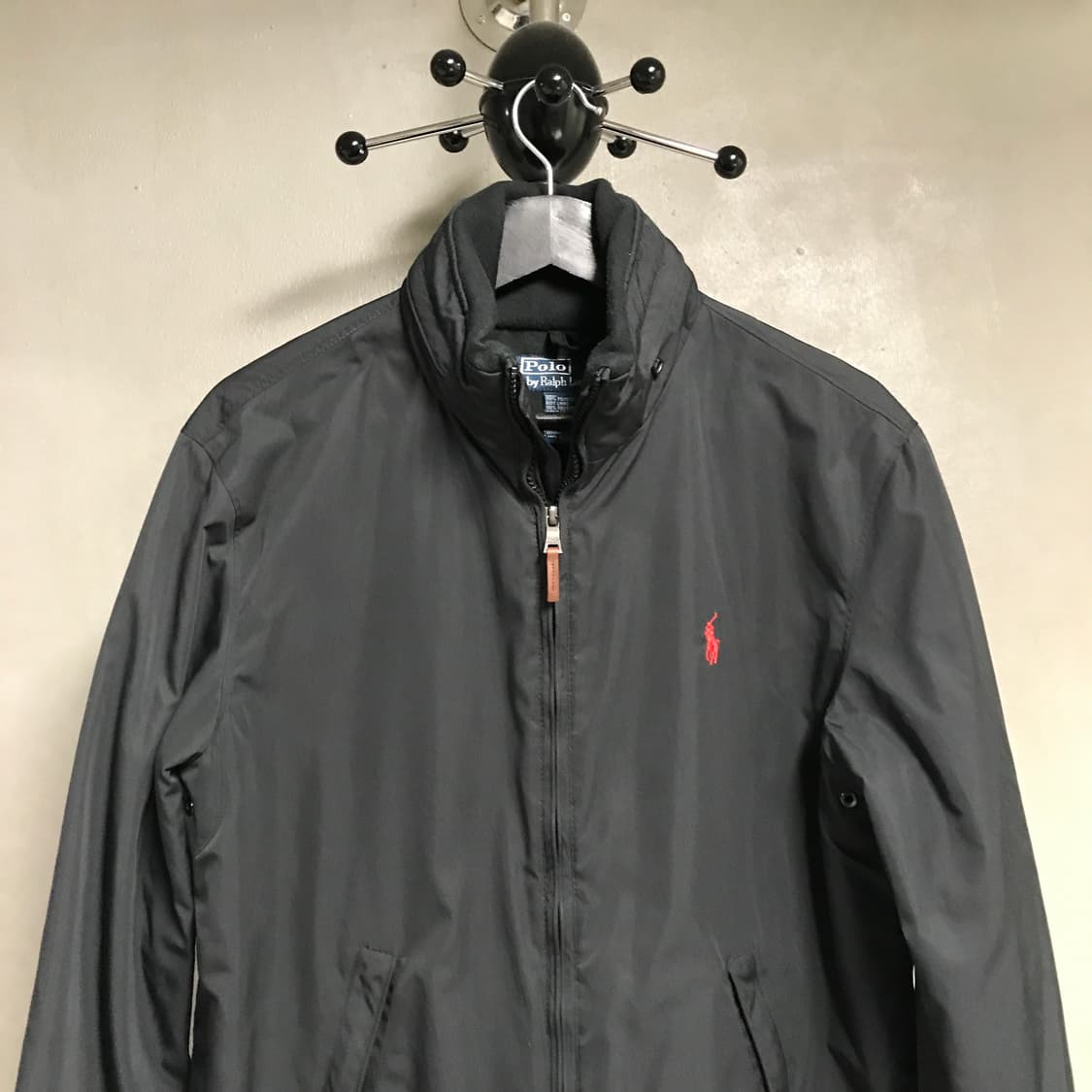 폴로 랄프로렌 기모 페리 자켓 블랙 S 상품이미지2
