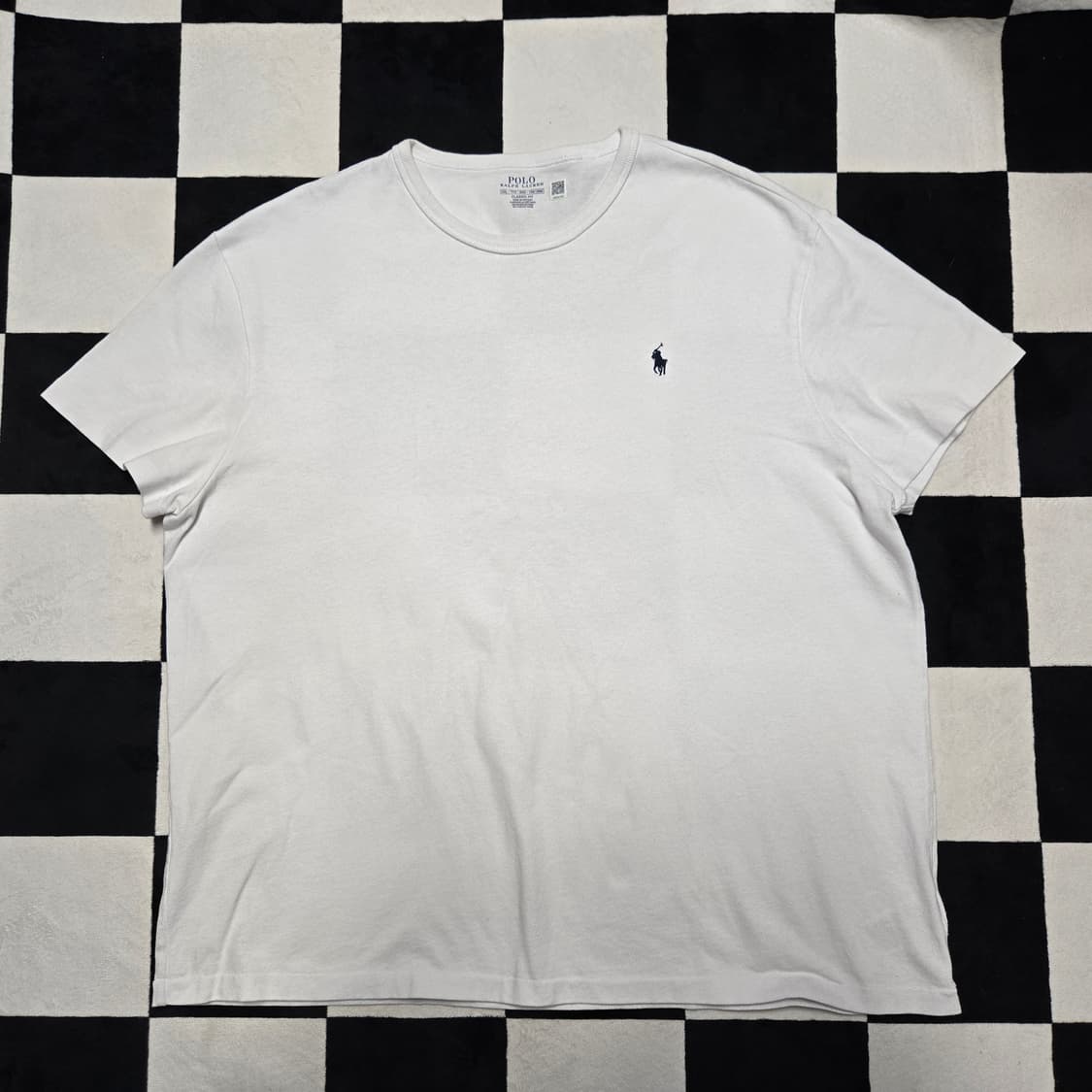 XXL 폴로랄프로렌 클래식 헤비웨이트 반팔티셔츠 화이트 상품이미지1