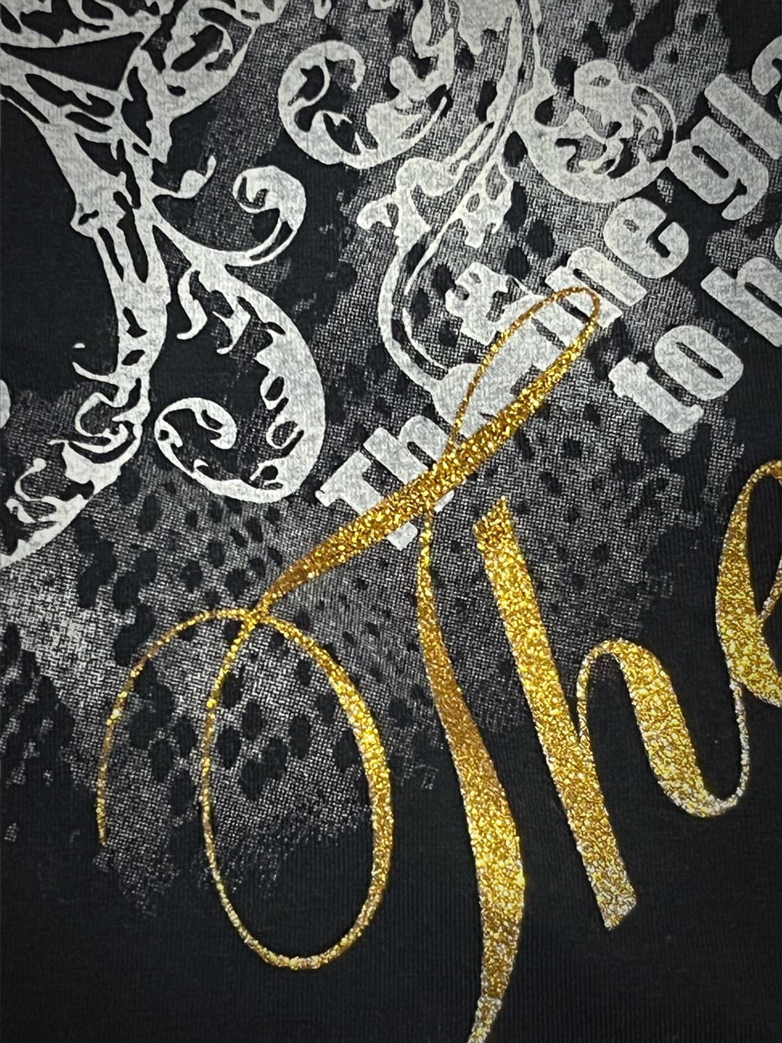 (clash ahead) 00s glitter graphic t  상품이미지3