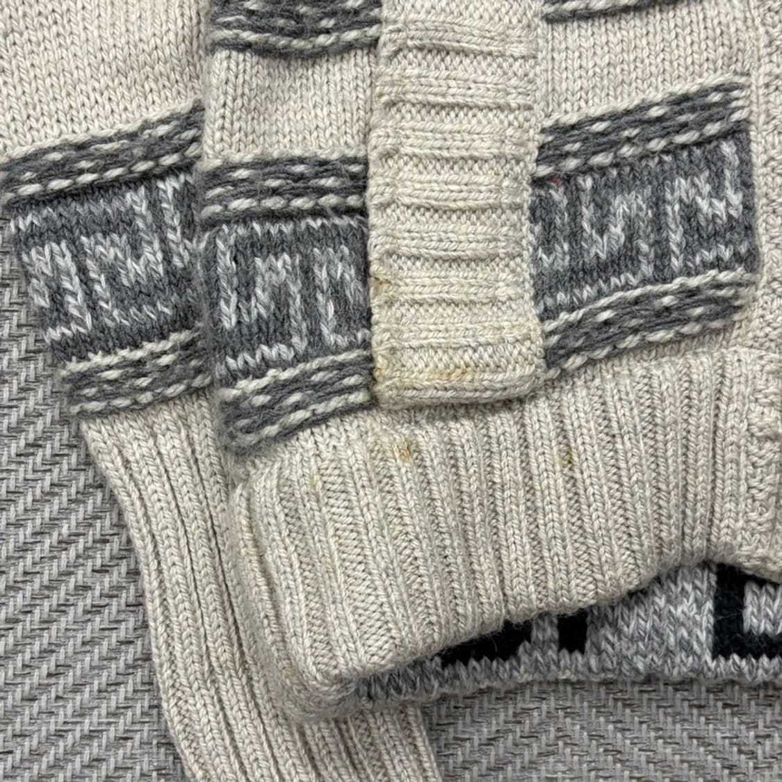 슈퍼드라이 코위찬 니트 집업 v1978 상품이미지6