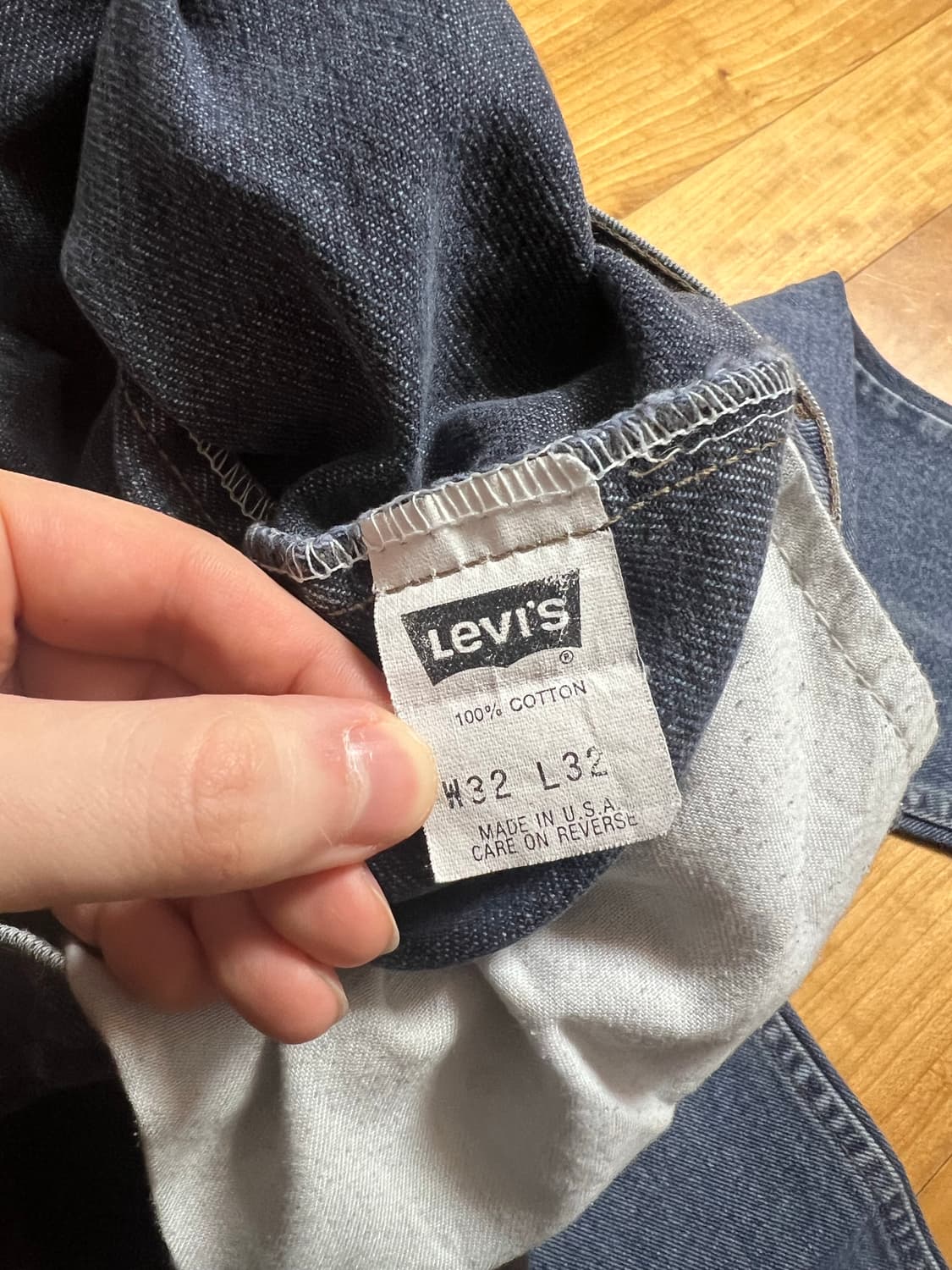 90s levi’s 560 made in usa 32x32 상품이미지2