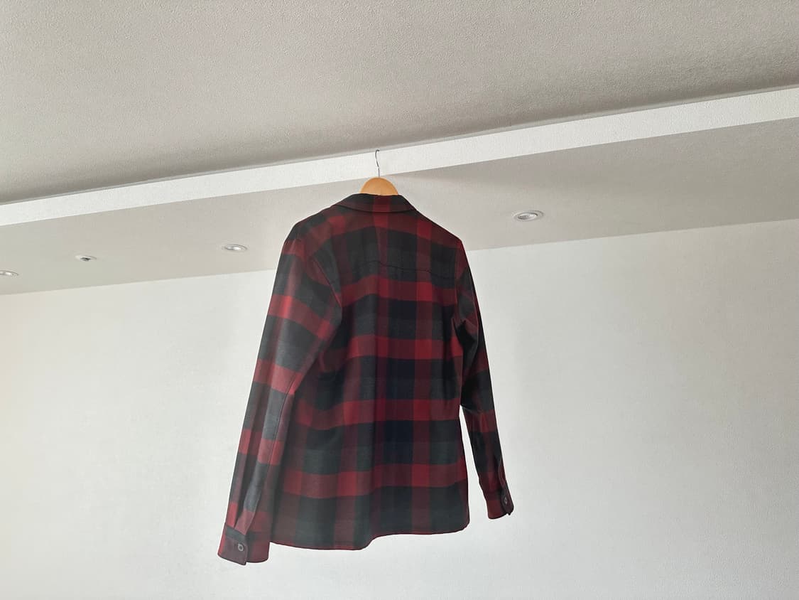 띠어리 체크 난방 M사이즈 상품이미지2