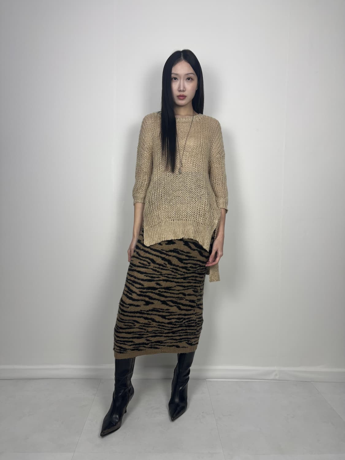 ASYMMETRIC LOOSE KNIT 상품이미지6