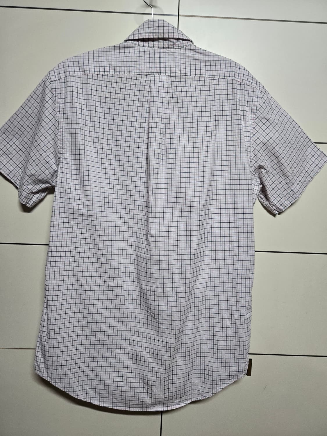 폴로 랄프로렌 남성 체크 반팔 셔츠(M사이즈) 상품이미지4