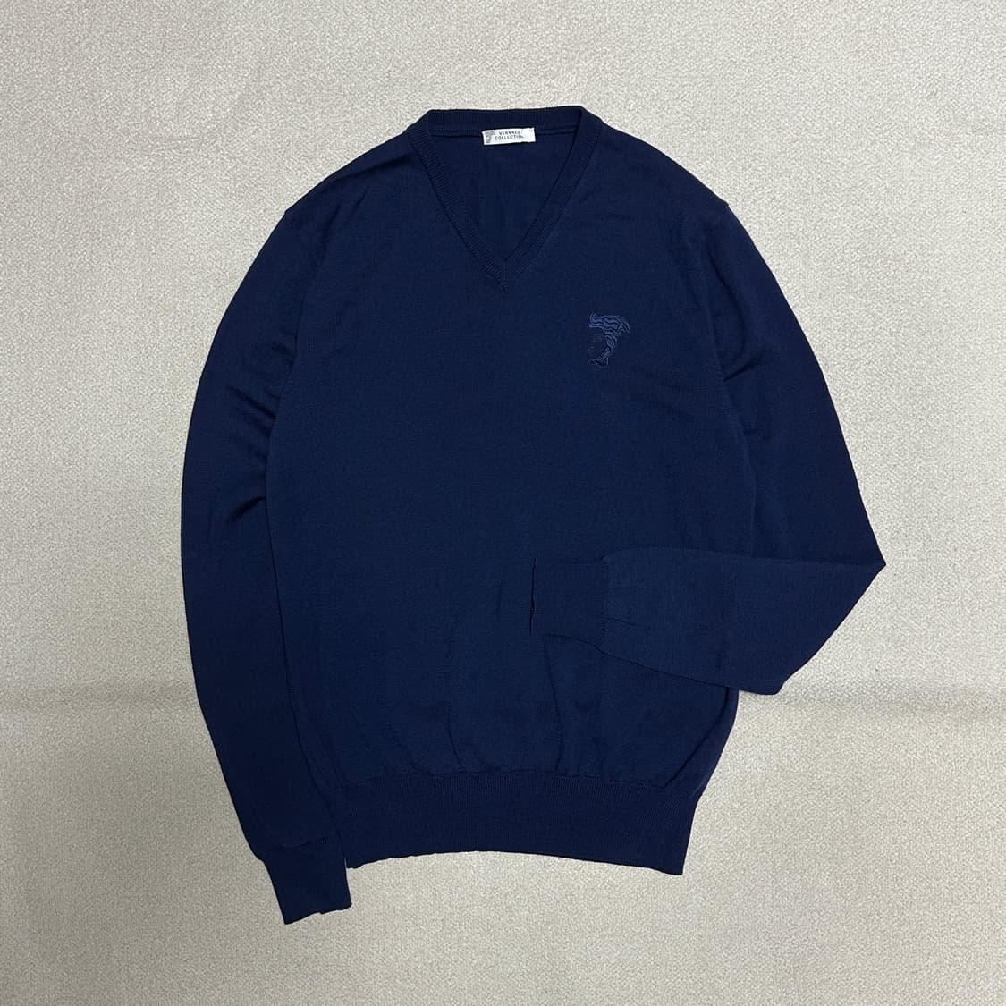 베르사체 컬렉션 브이넥 울 니트 상품이미지1