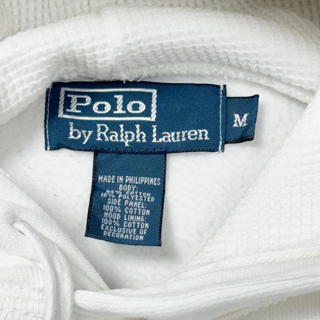 (M) 폴로 랄프로렌 빅포니 후드티 화이트 상품이미지4