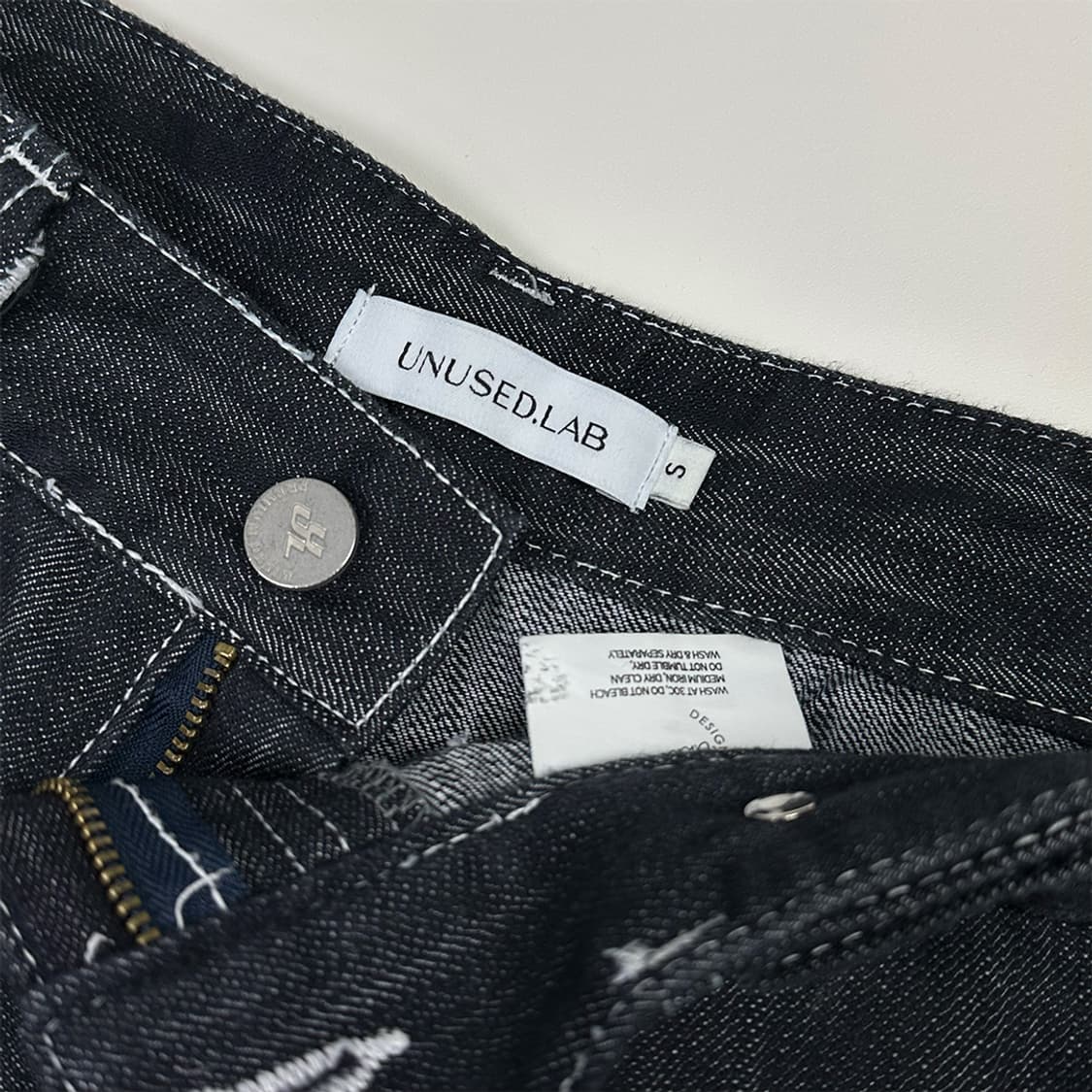 언유즈드랩 카고 데님 팬츠 상품이미지3