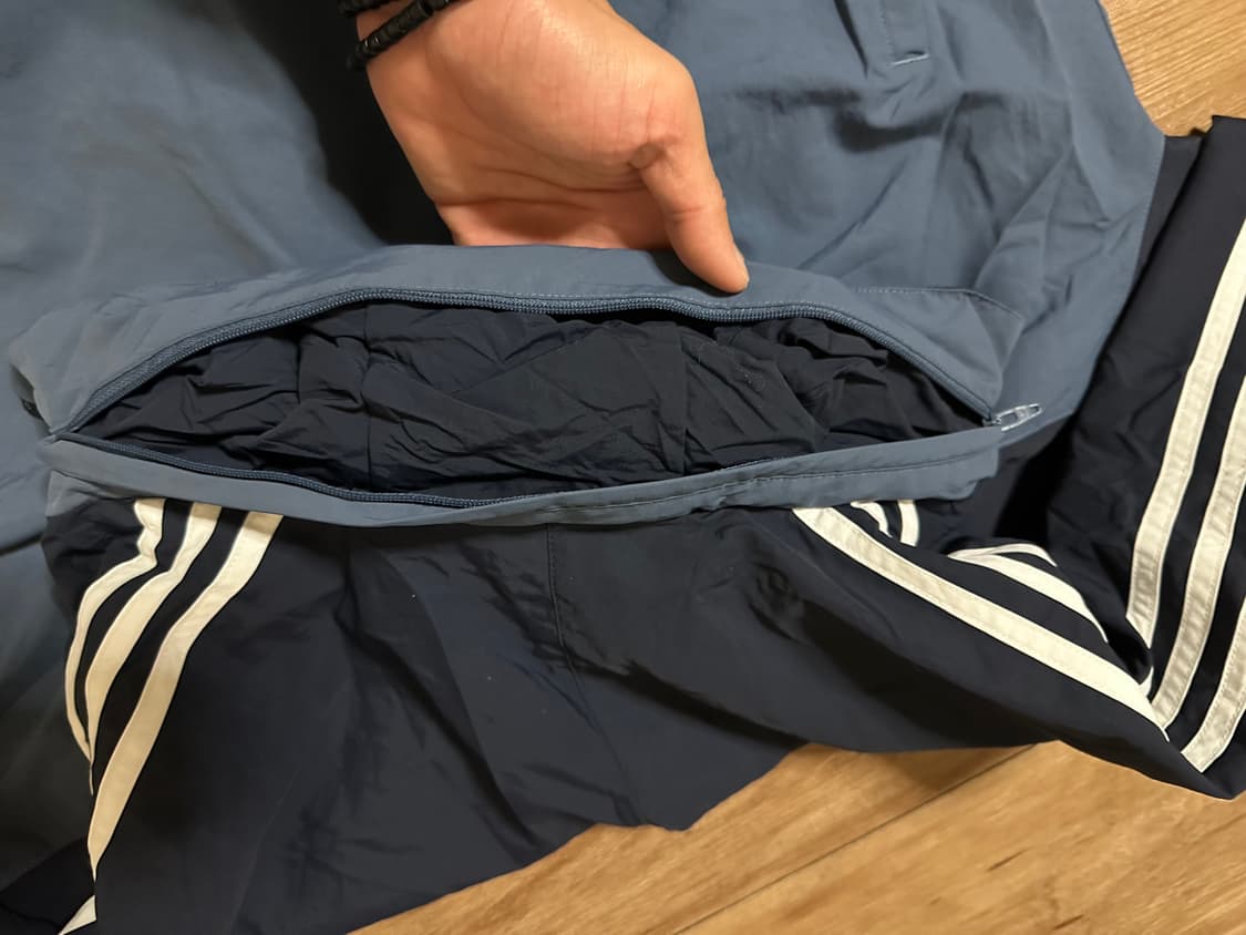 아디다스 아웃라인 하프집업 아노락 M/95 판매 상품이미지5