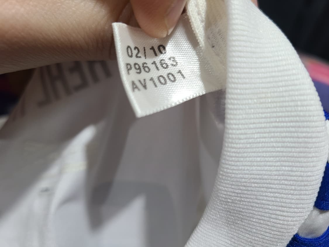 아디다스 10 11 레알마드리드 올드레플 축구져지 상품이미지7