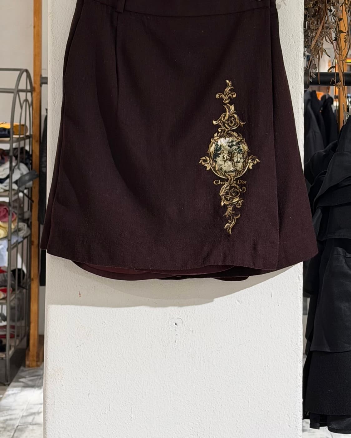 크리스찬 디올 스포츠 골드 자수 스커트 팬츠 상품이미지3
