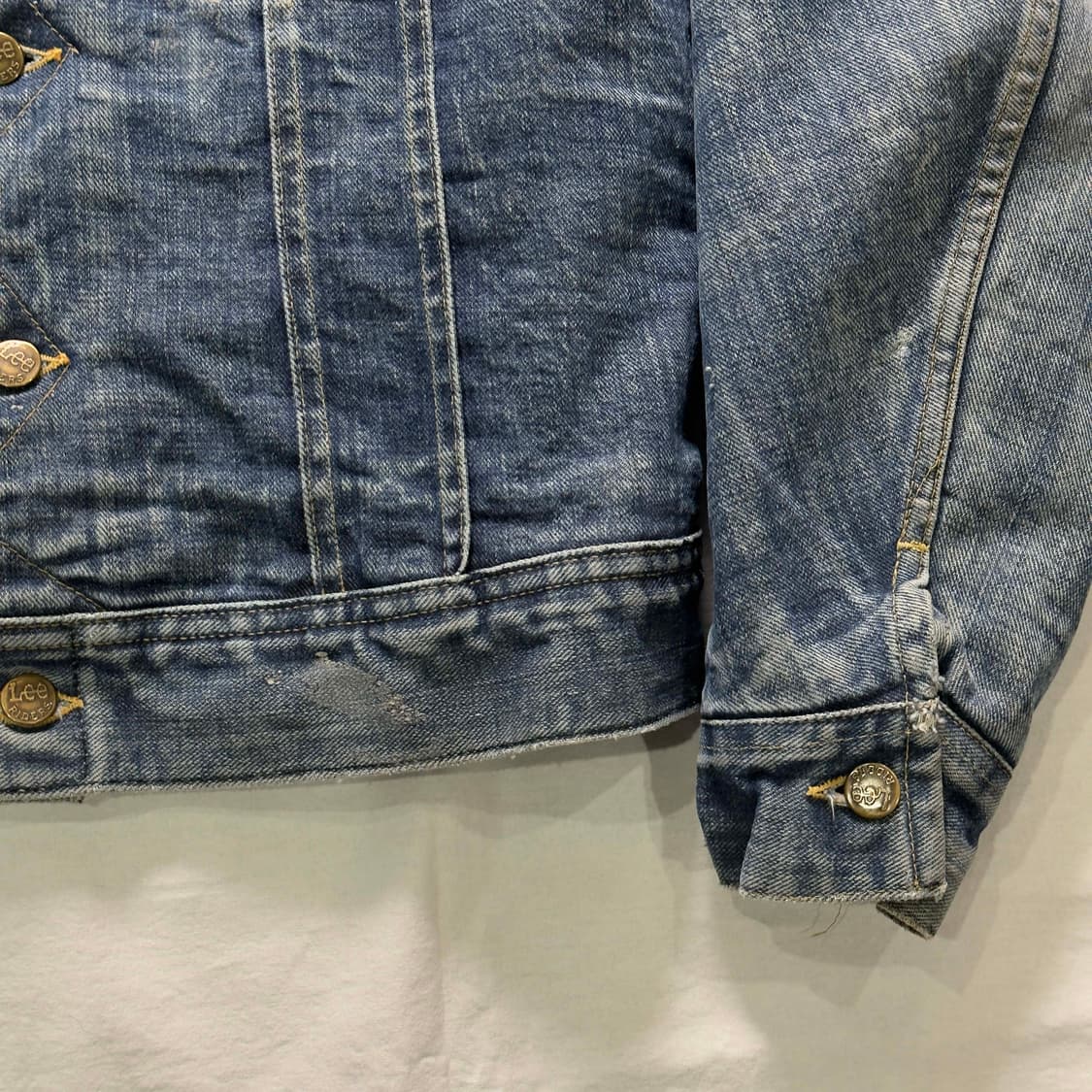 70s Lee 리 스톰라이더 데님 자켓 상품이미지3