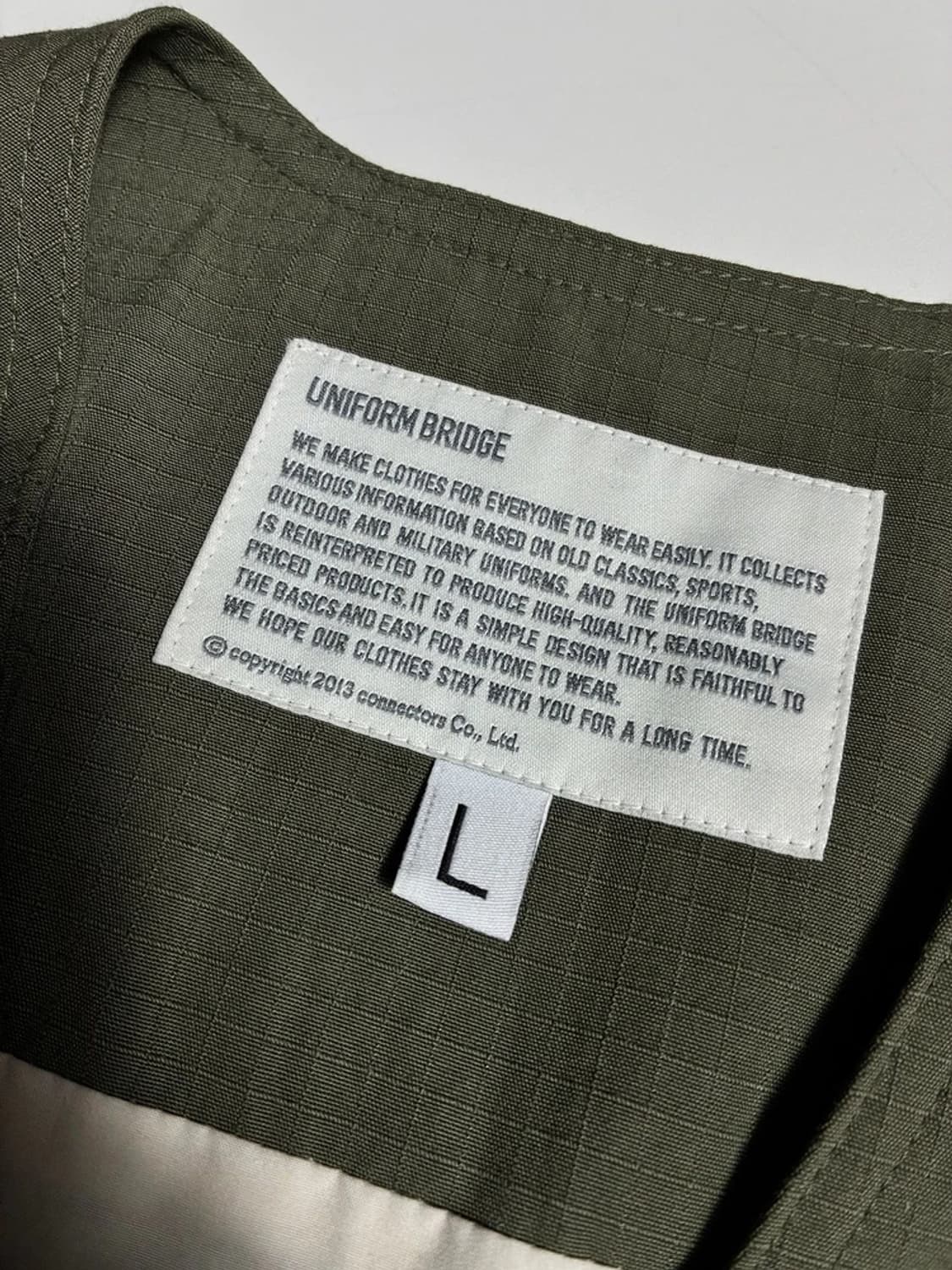 유니폼브릿지 21FW 노카라 4포켓 코튼 자켓 R1700 상품이미지6