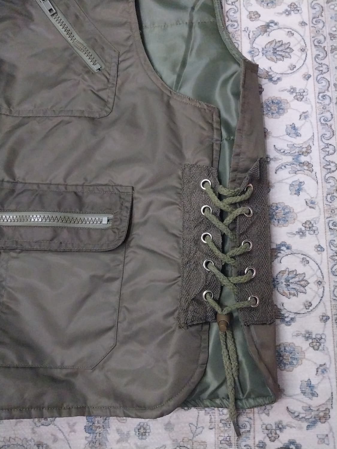 HAOEA VTG lace up 텍티컬 베스트 XXL 상품이미지2