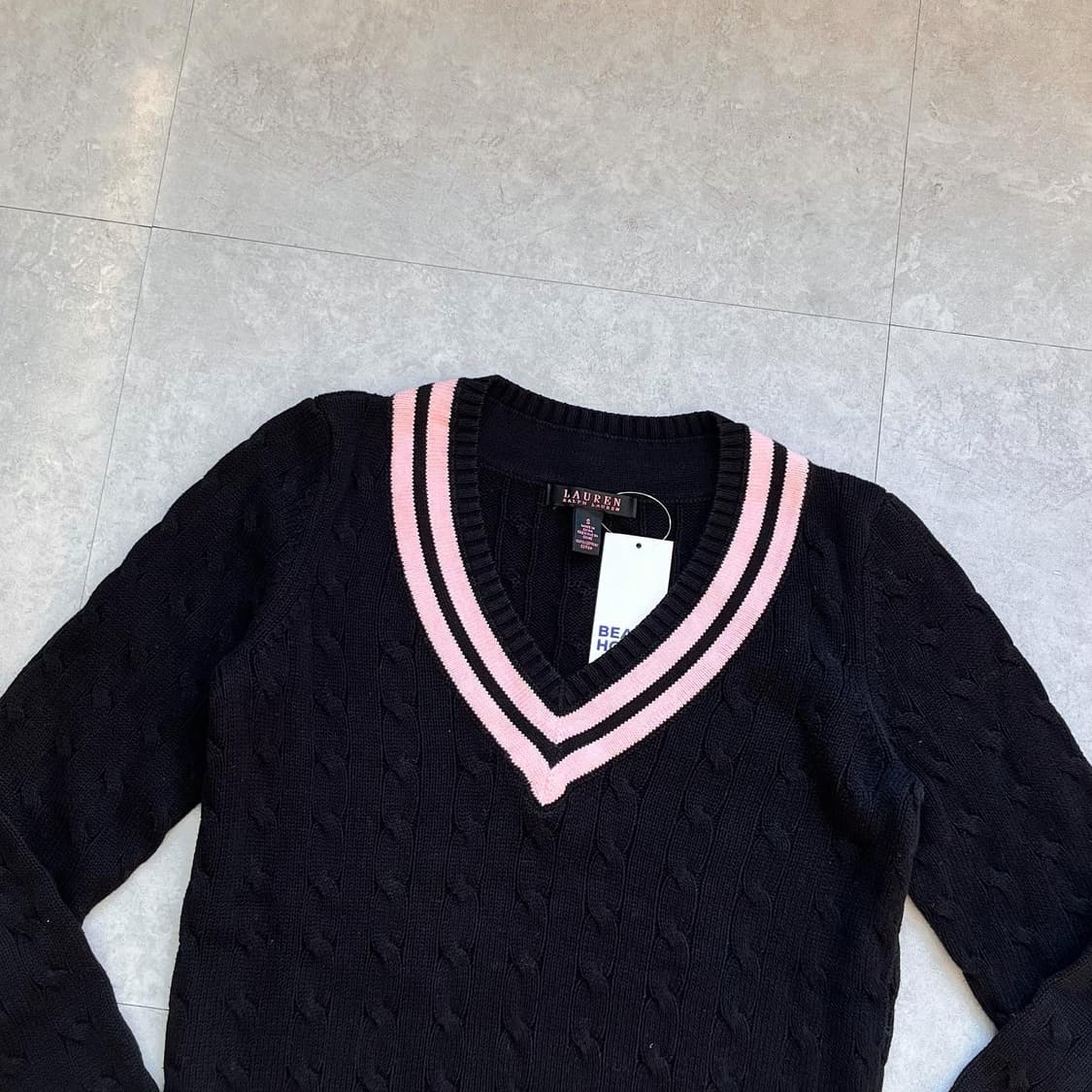 폴로랄프로렌 크로켓 케이블 니트 상품이미지2