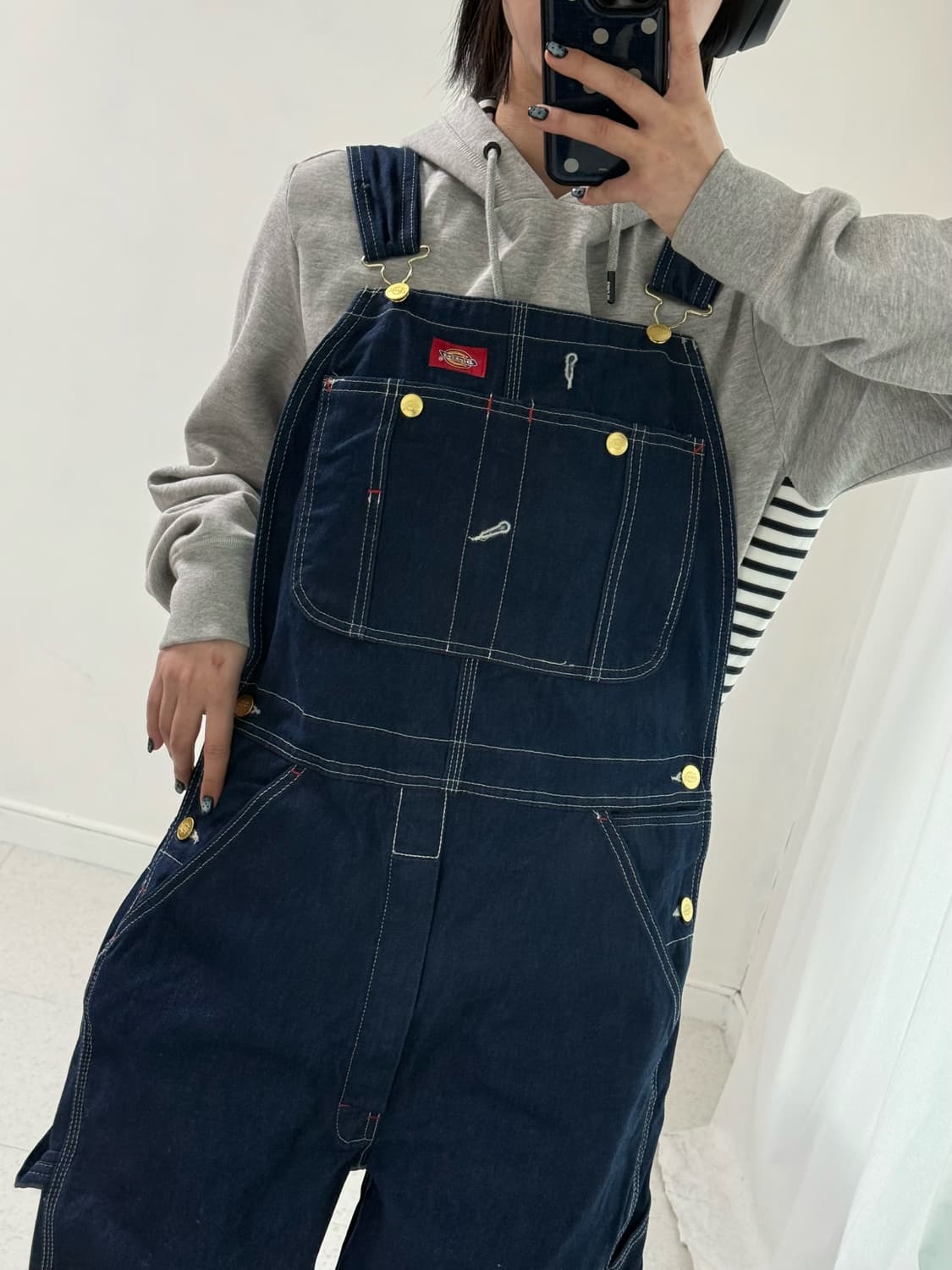 디키즈 데님 오버롤 상품이미지5