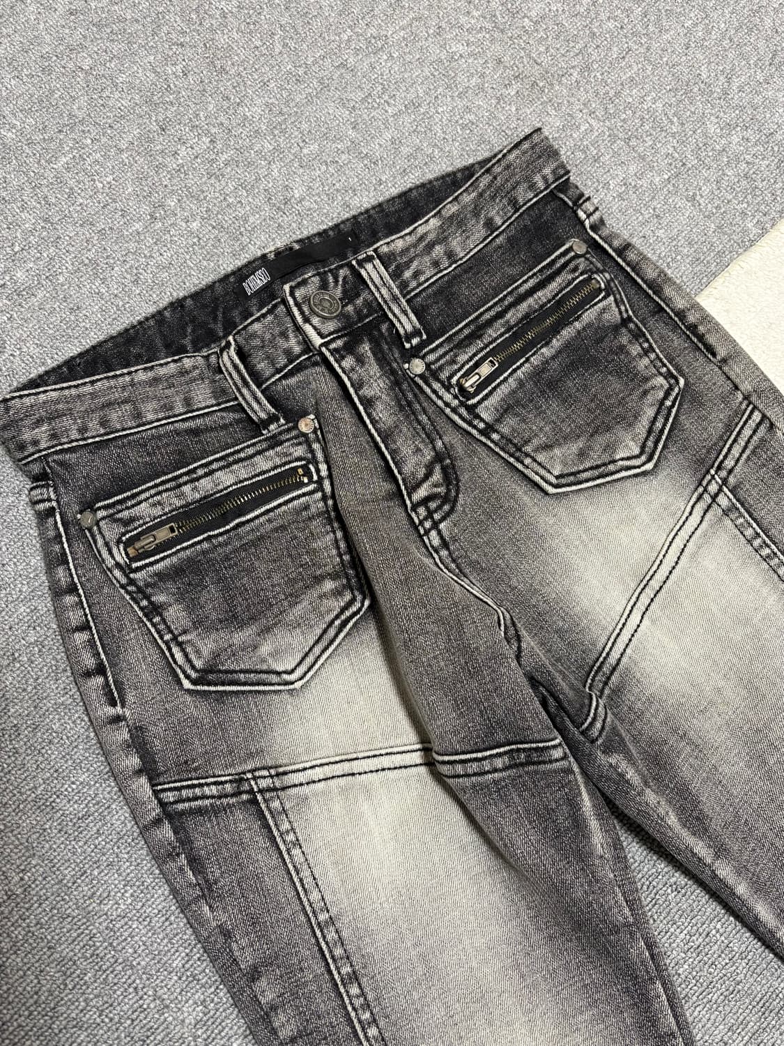 보헴서 FRONT POCKET BOOTS CUT DENIM PANTS 상품이미지2