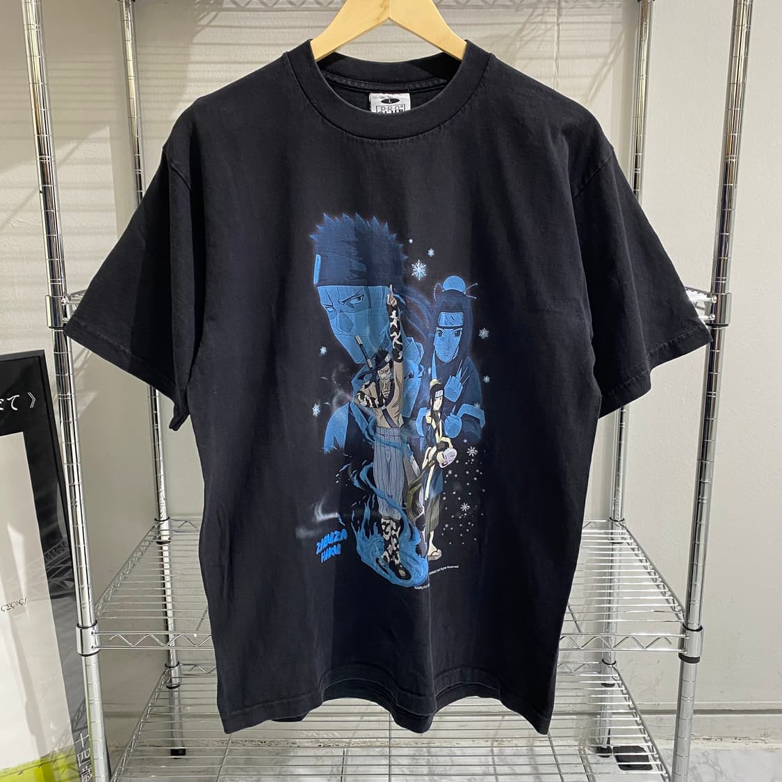 나루토 자부자 하쿠 부틀렉 애니메이션 티셔츠 상품이미지1