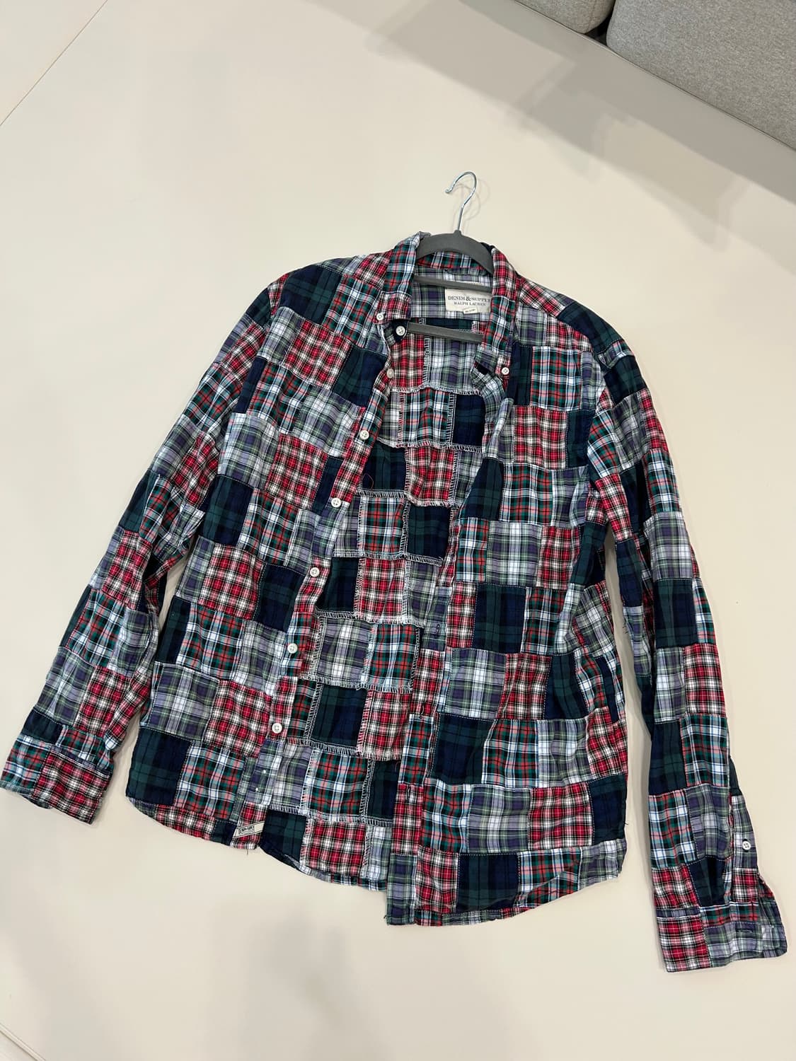 폴로랄프로렌 데님앤서플라이 패치워크셔츠 상품이미지1