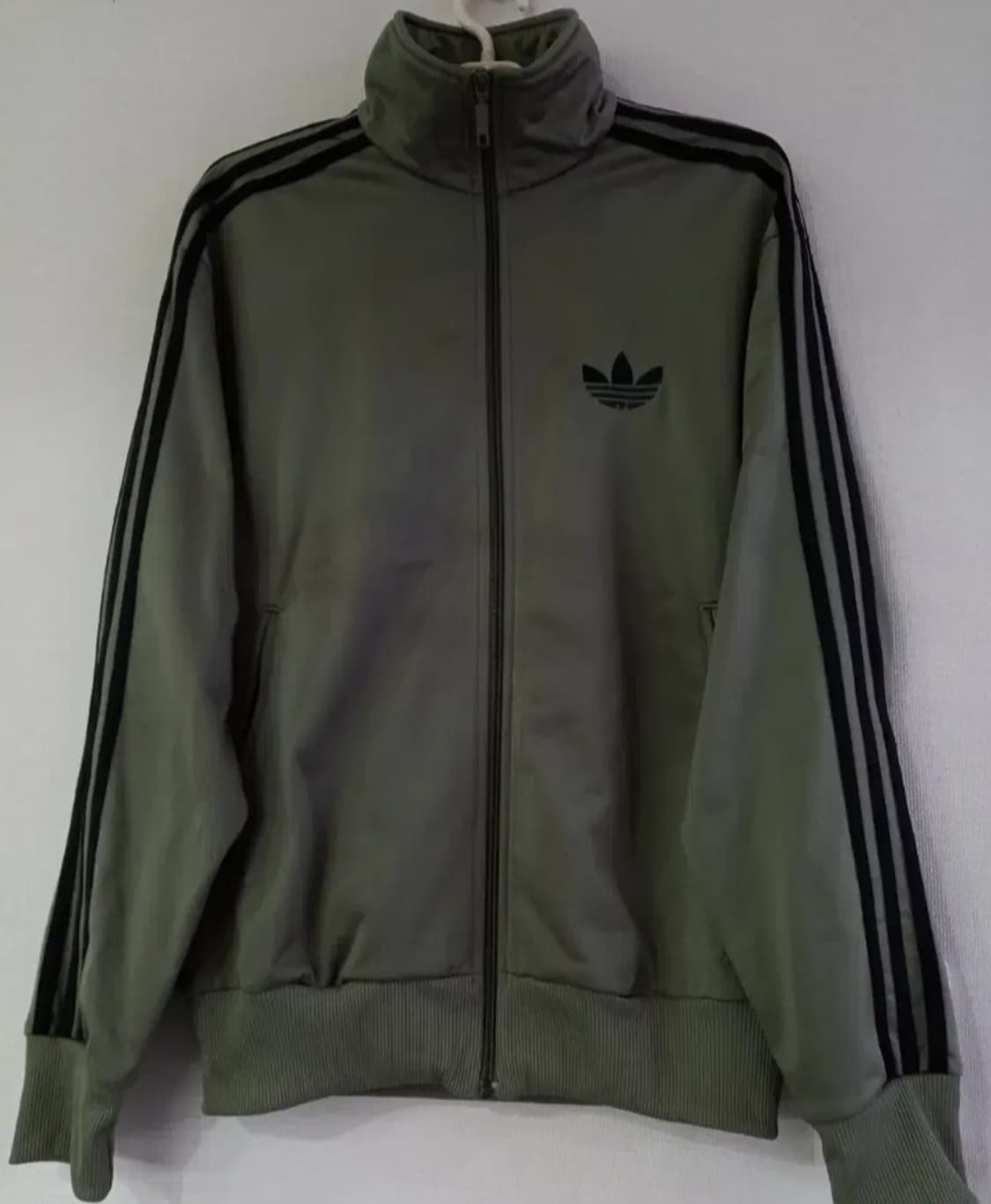 아디다스 파이어버드 카키 카키블랙 트랙탑 저지 져지집업 100~105 상품이미지1