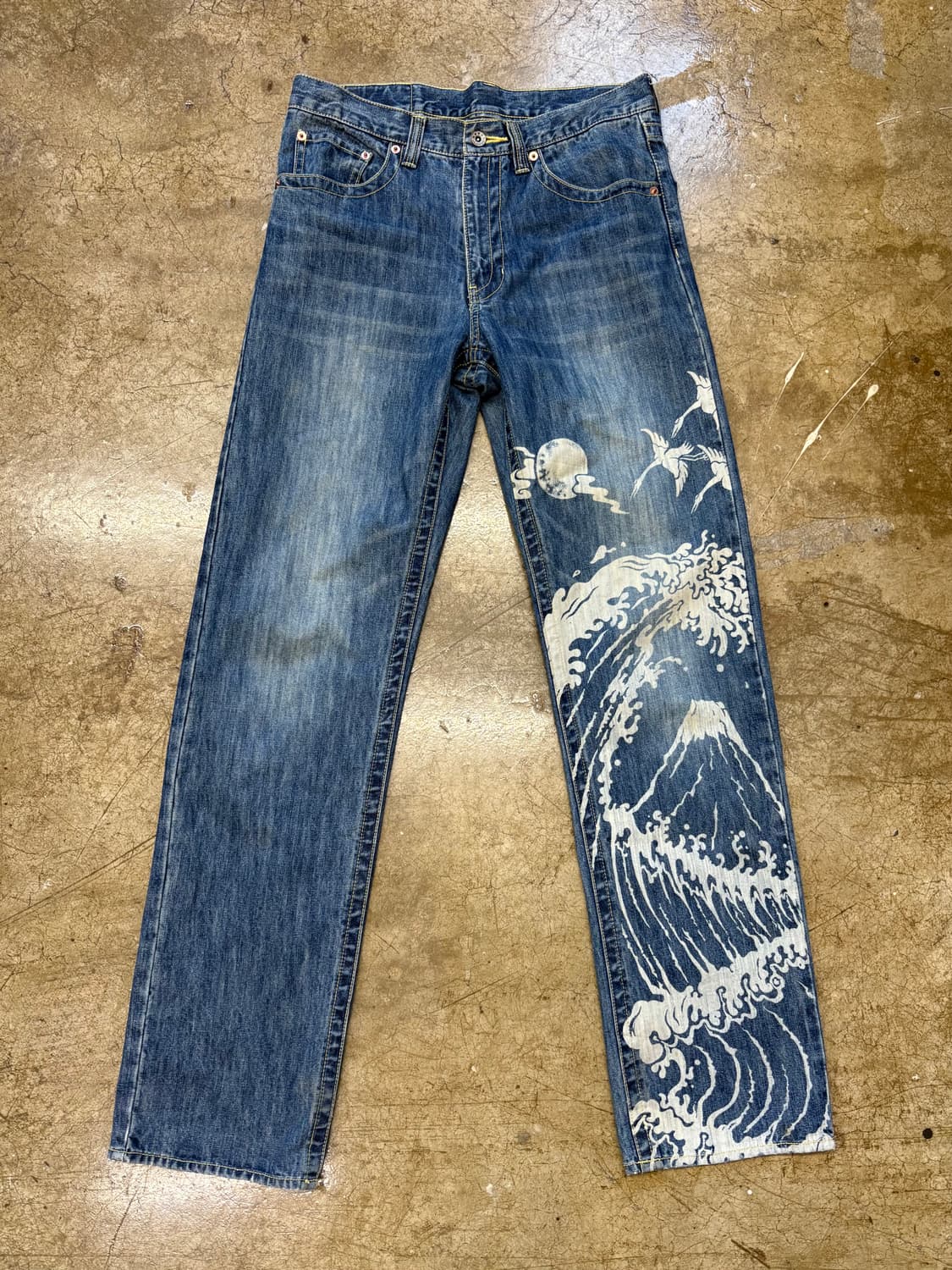 90-00s 일본 빈티지 커스텀 데님 상품이미지1