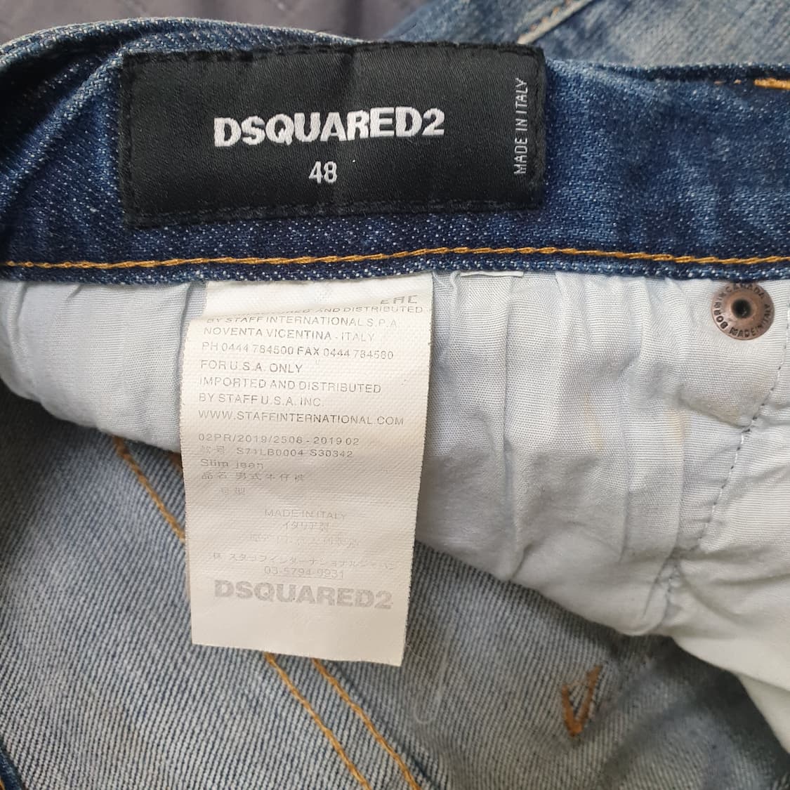 디스퀘어드2 데미지 워싱 청바지 상품이미지7