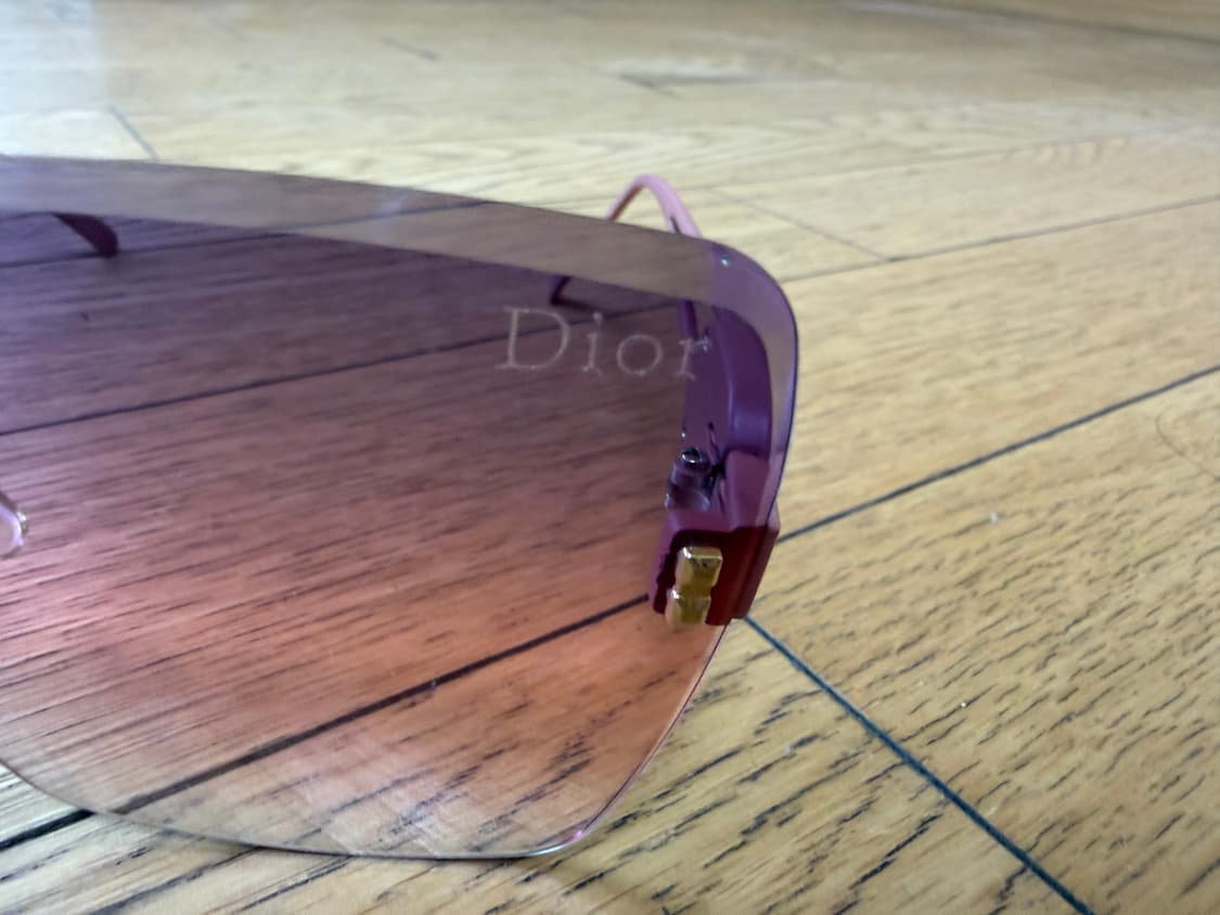 Dior 디올 핑크-퍼플 그라데이션 선글라스 (거의 새상품) 상품이미지2
