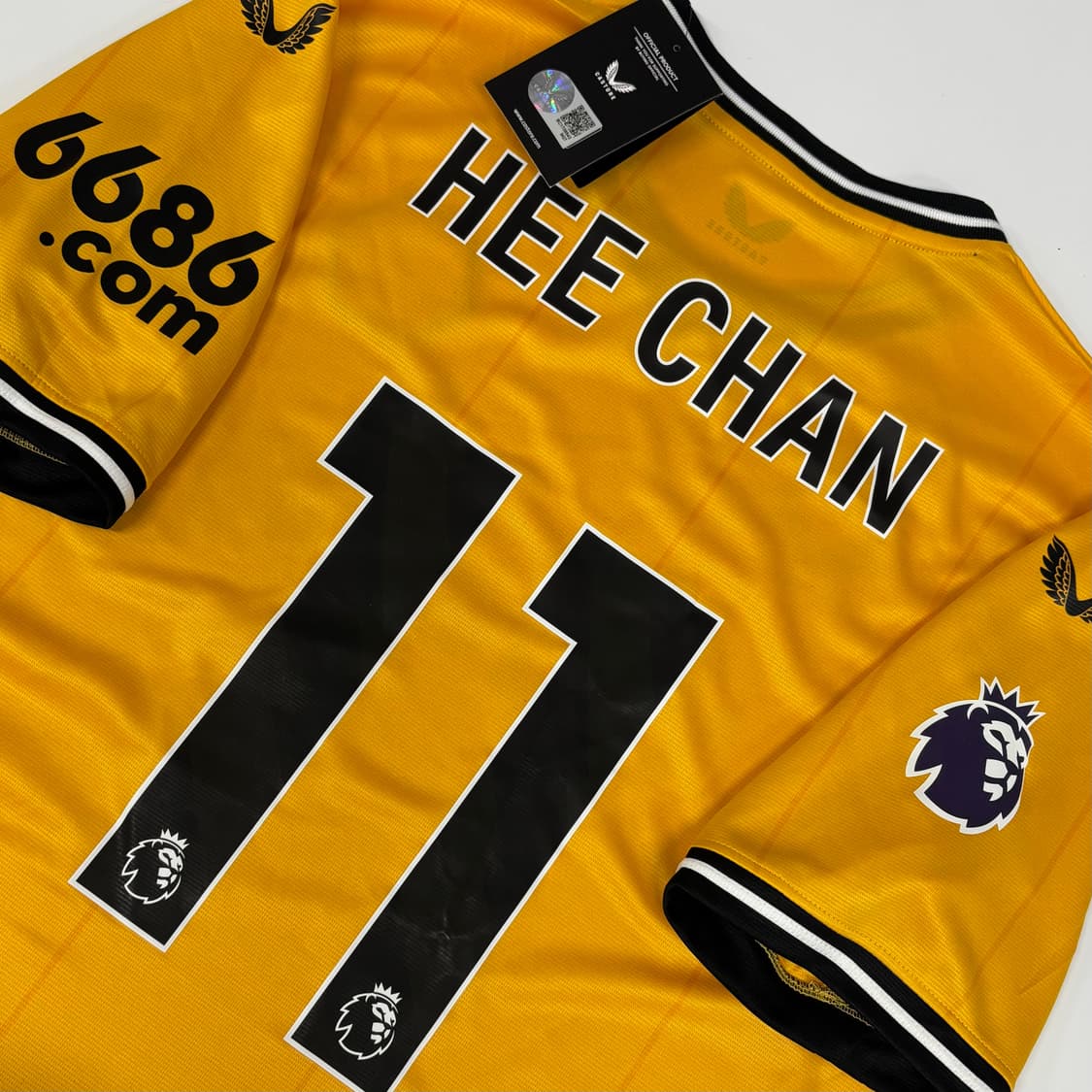 새상품 캐스토어 23 24 울버햄튼 홈 황희찬 유니폼  상품이미지4