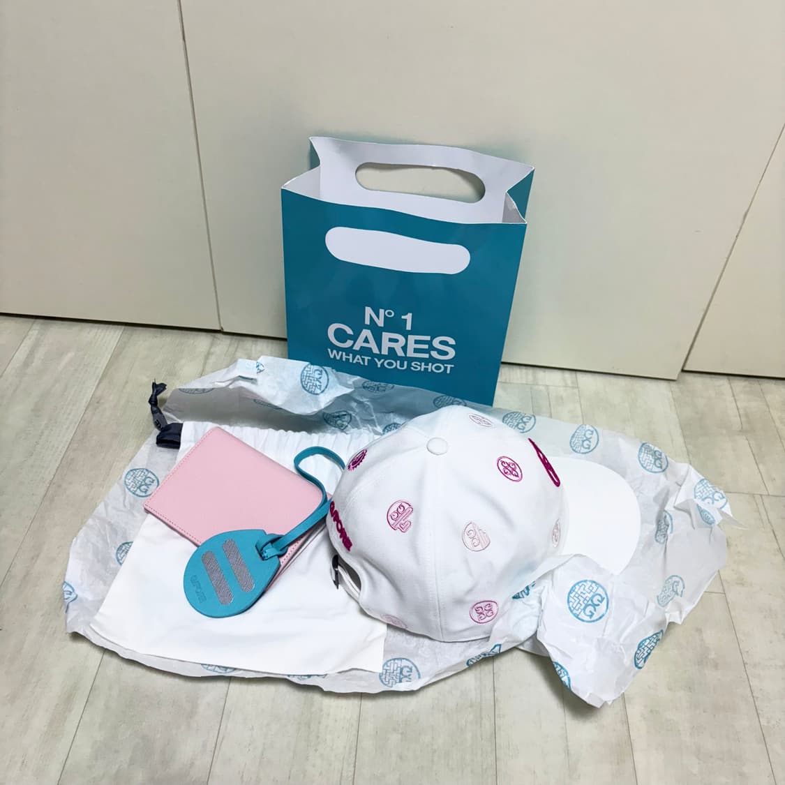 지포어 골프모자, 여권케이스 선물세트 상품이미지2