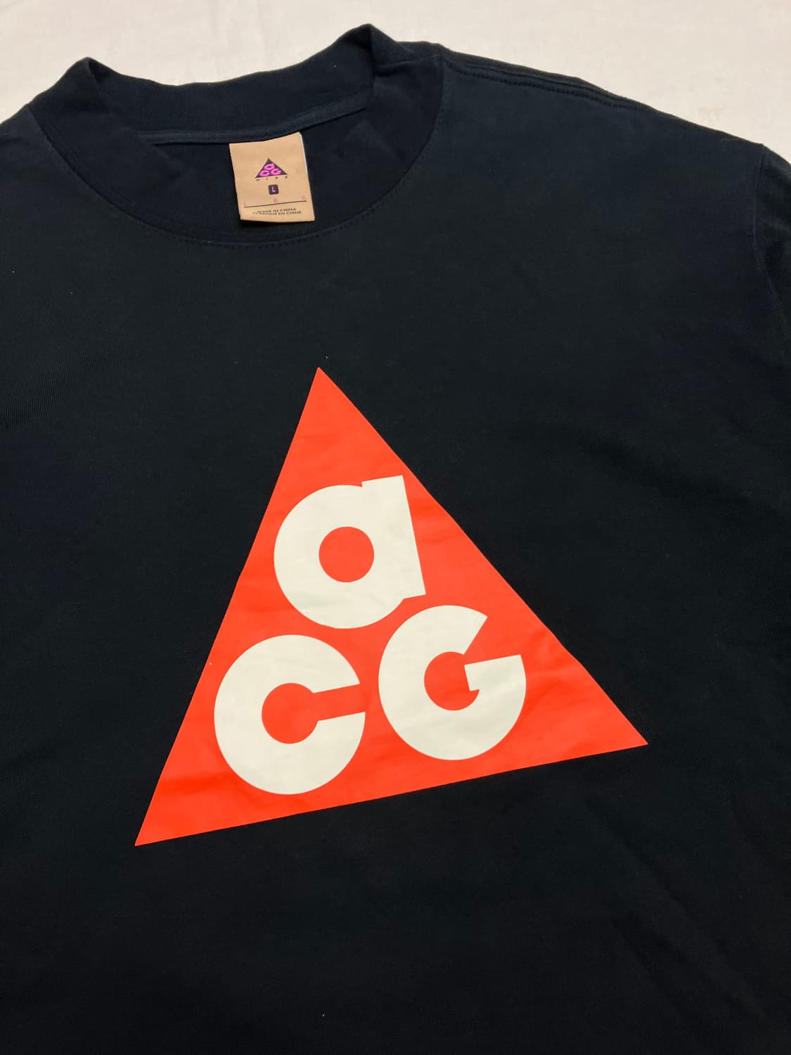 나이키 ACG 빅로고 롱슬리브 블랙 상품이미지2