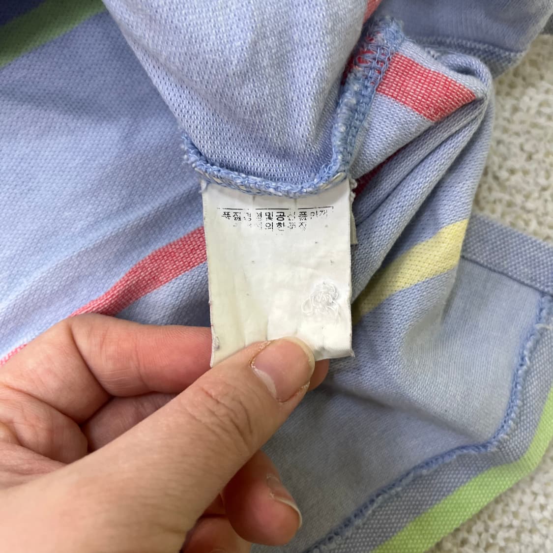 XL 폴로랄프로렌 반팔 카라티 0421M 상품이미지3