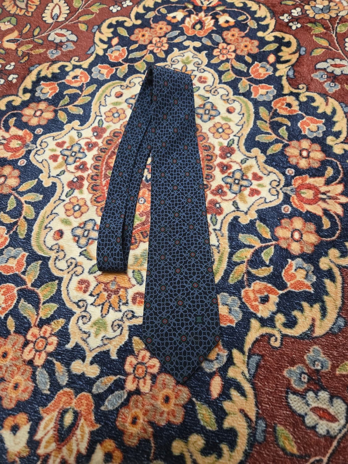 셀린느 CELINE 실크 클래식 패턴 넥타이 상품이미지1