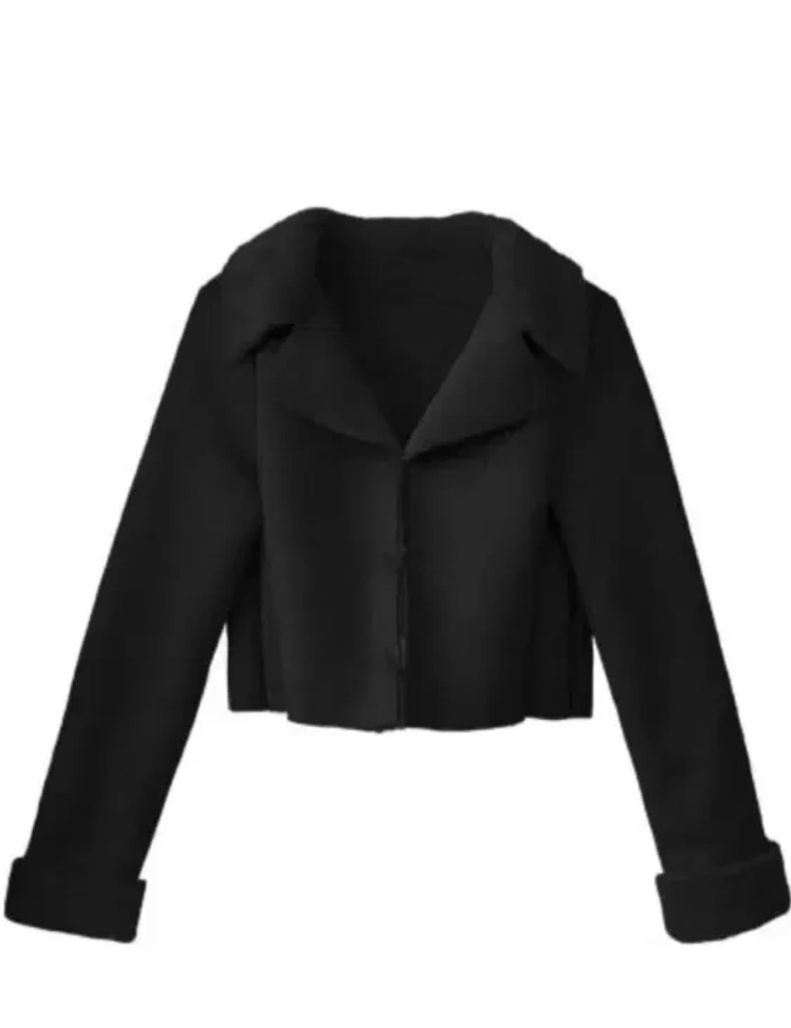 애즈온 CROPPED MUSTANG JAC KET 크롭 무스탕 자켓 상품이미지8