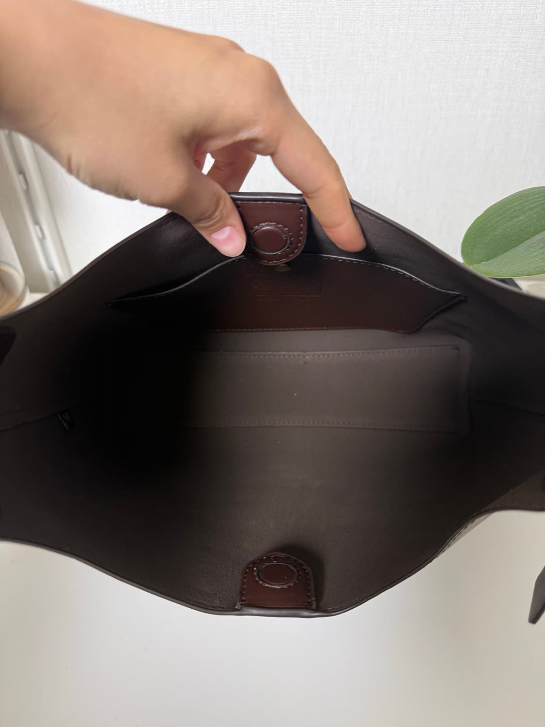 코치 브루클린 숄더 백 28 브라운 상품이미지3