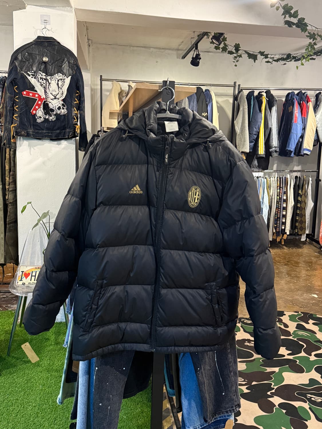 Adidas 아디다스 ac밀란 패딩 110 상품이미지4