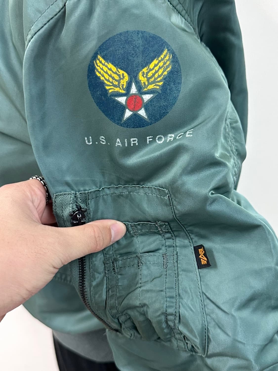 알파인더스트리 L2-B 플라이트 자켓 상품이미지2