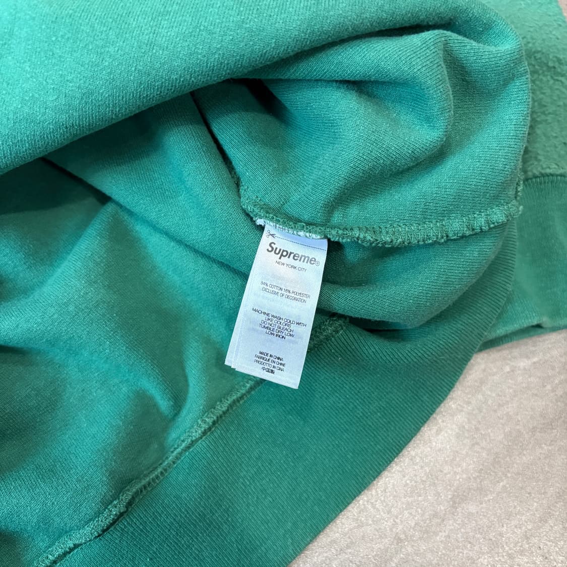 23FW 슈프림 인사이드아웃 크루넥 라이트 파인 상품이미지10