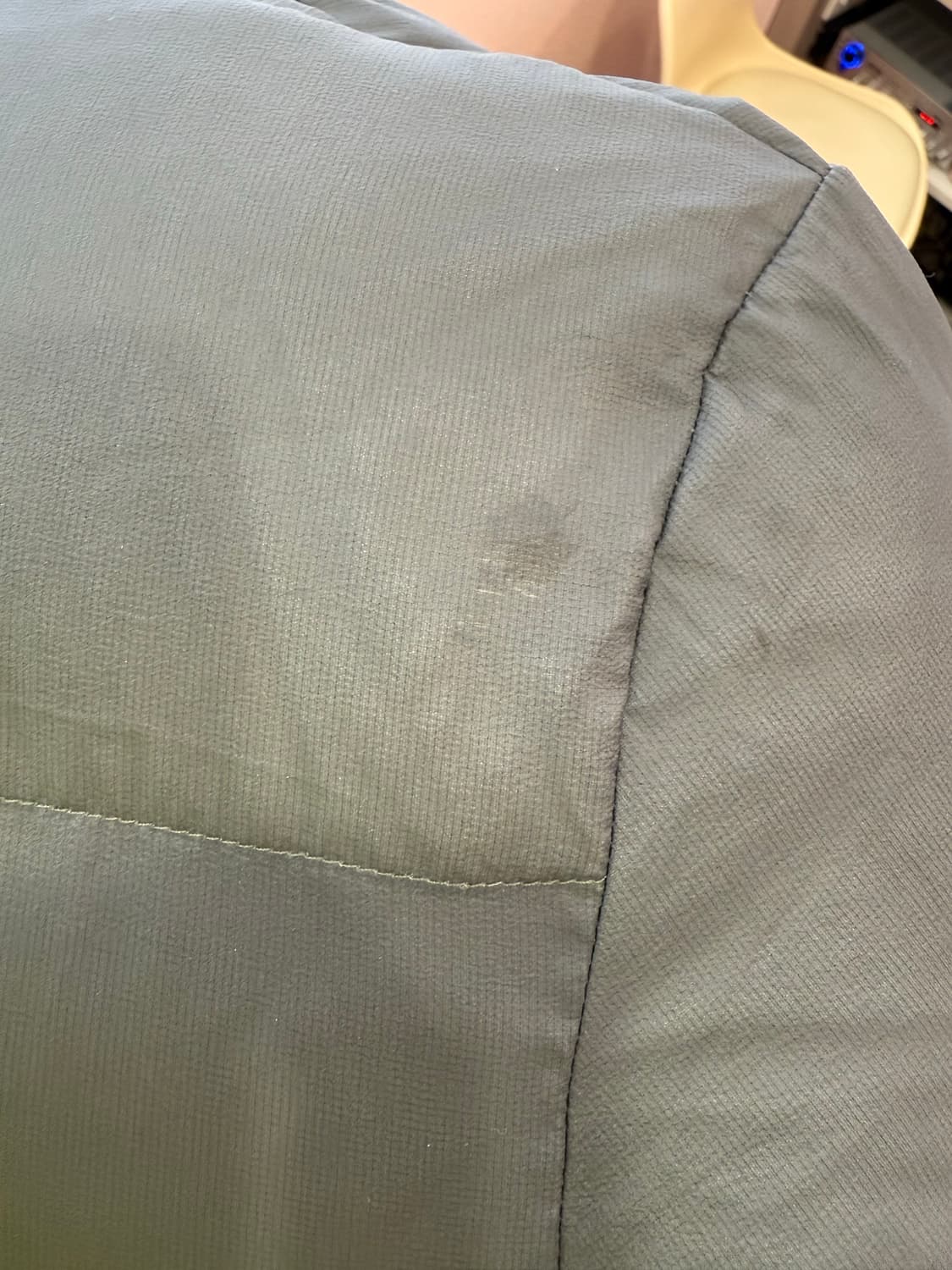 DANTON 단톤 후드 다운 패딩 그레이 M 사이즈  구스 9:1  상태 상품이미지3