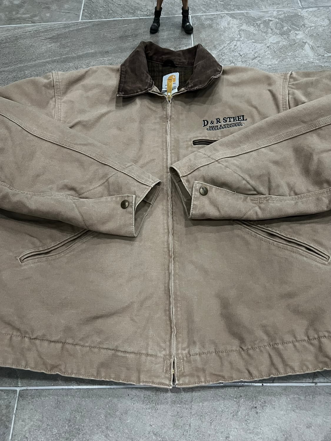 (XL) 칼하트 디트로이트 자켓 J97 SDL 새들 상품이미지6