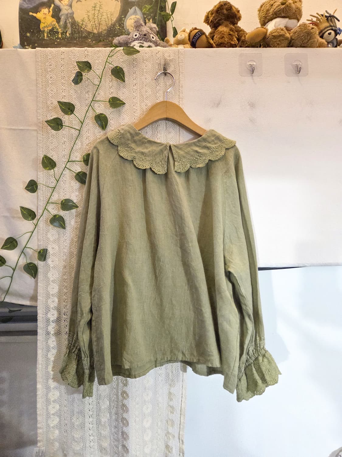 sm2 그리너리 린넨 블라우스 상품이미지1