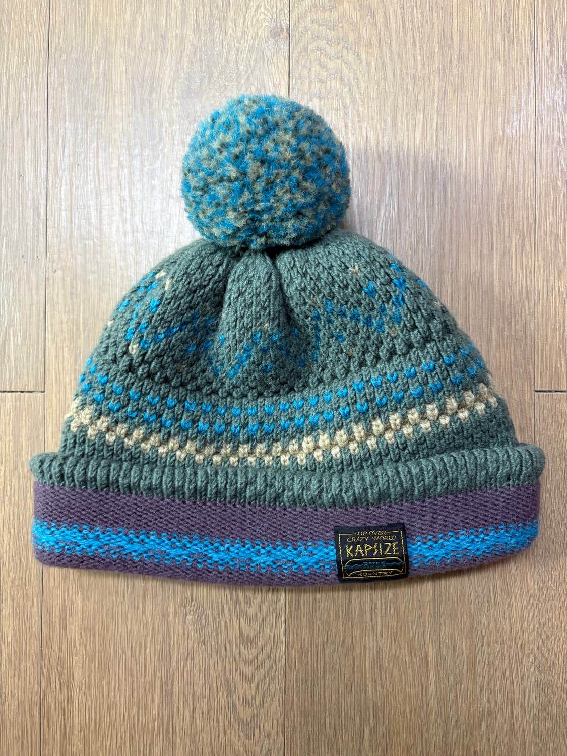 Kapital 캐피탈 비니 5g WOOL CABLE KNIT CAP 상품이미지2